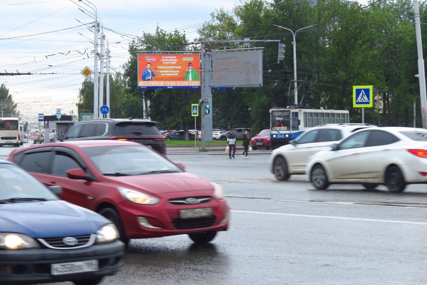Уфа. ул. 50 лет Октября, рядом с ДК "Юбилейный", сторона А1