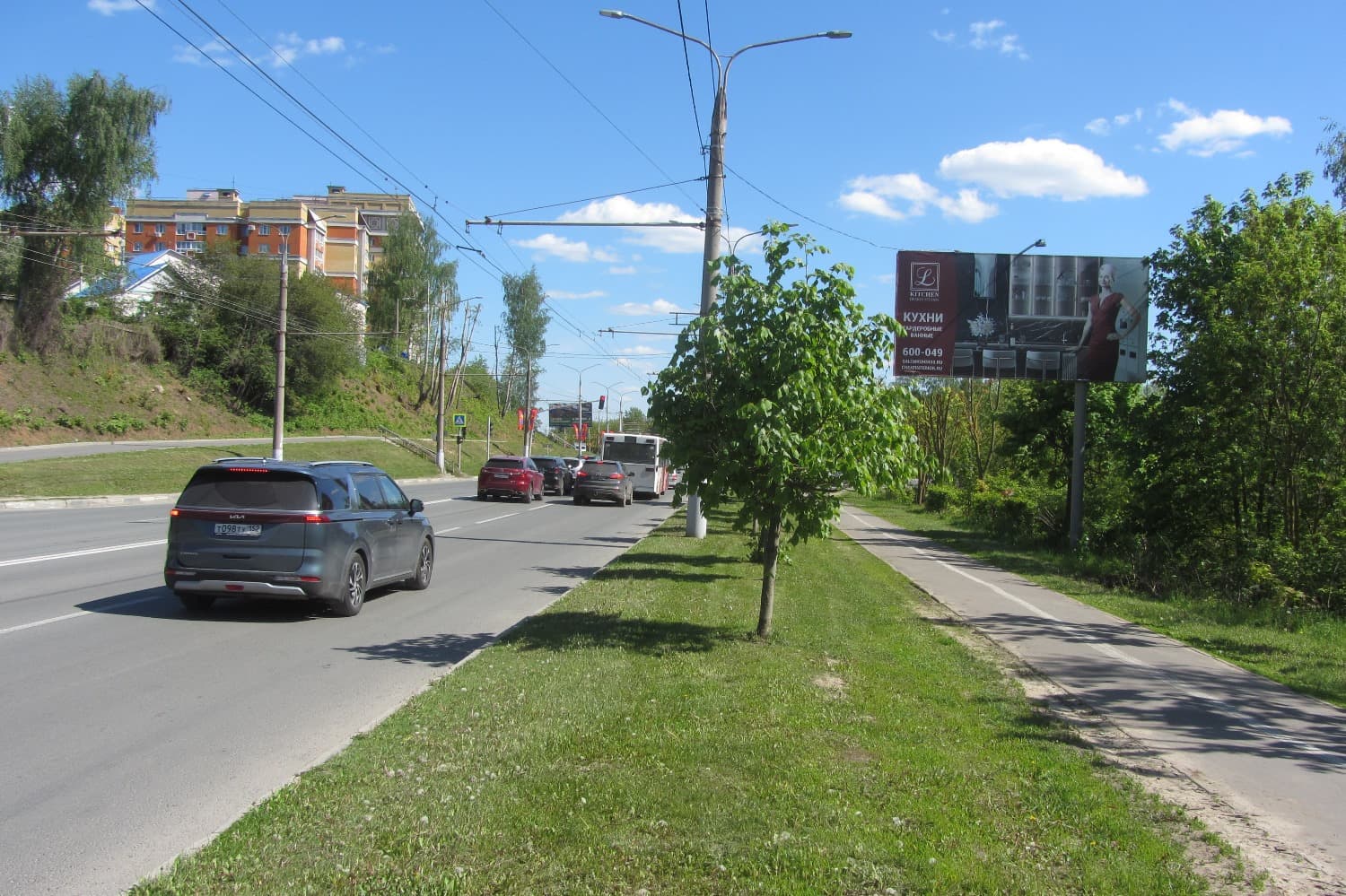 Владимир. Мира ул.   6Б, (светофор), сторона А
