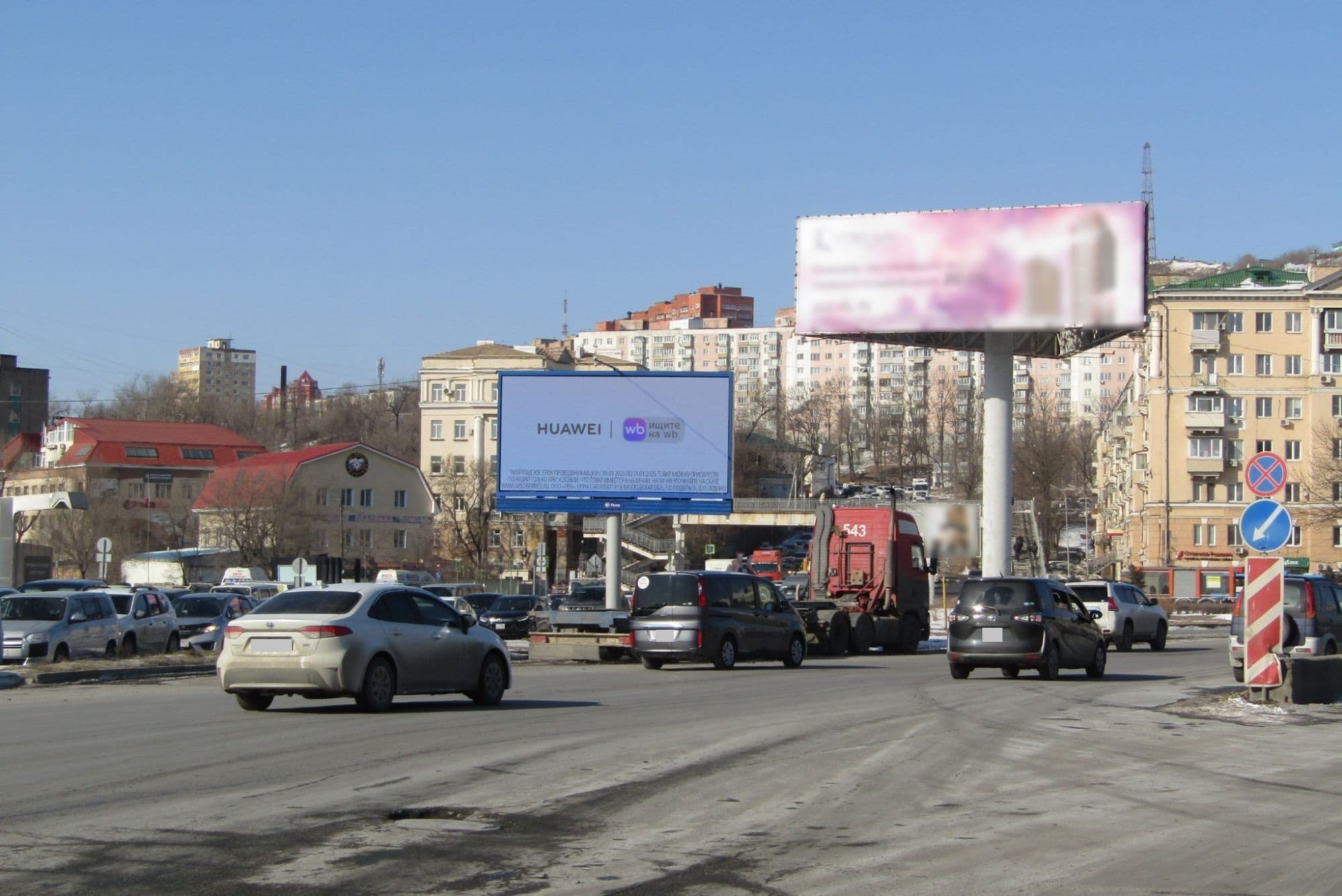 Владивосток. Луговая пл., поз.1 (зел. островок), А1 (№ 861) (Digital), сторона А1