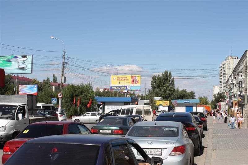 Волгоград. Университетский просп. / Казахская ул. (СХИ), сторона А