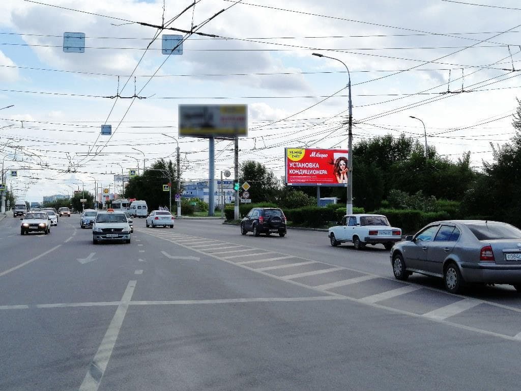 Волгоград. В.И. Ленина просп. / Возрождения пл. (разделительная полоса), сторона А