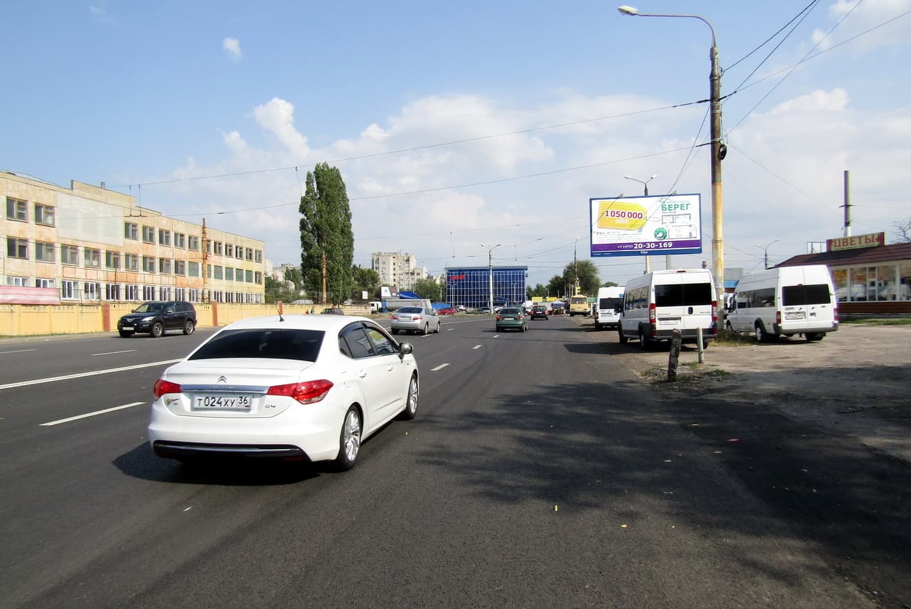 Воронеж. Новосибирская ул.- Чебышева ул., сторона А