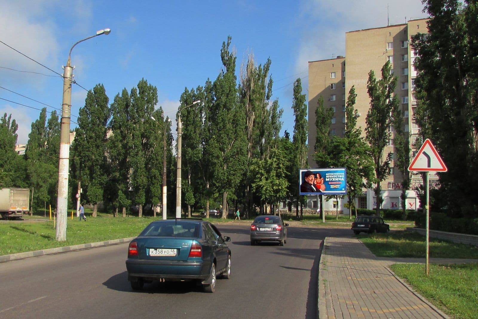 Реклама 3x6 по адресу Патриотов пр-т / Матросова ул.