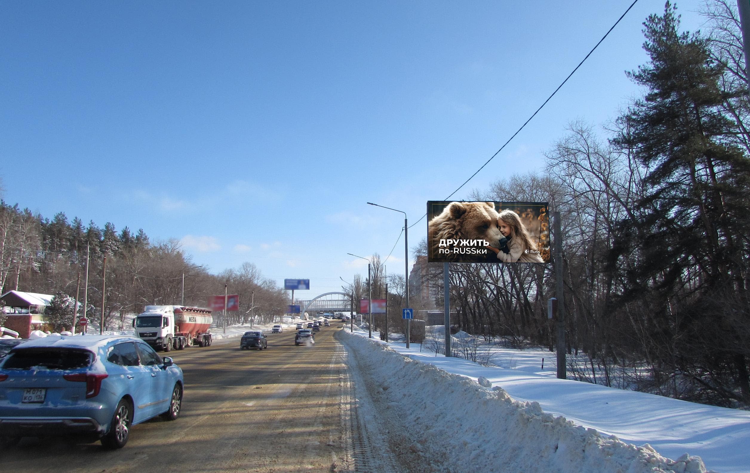 Воронеж. Патриотов проспект  42Г напротив, ("Максидом"), сторона А