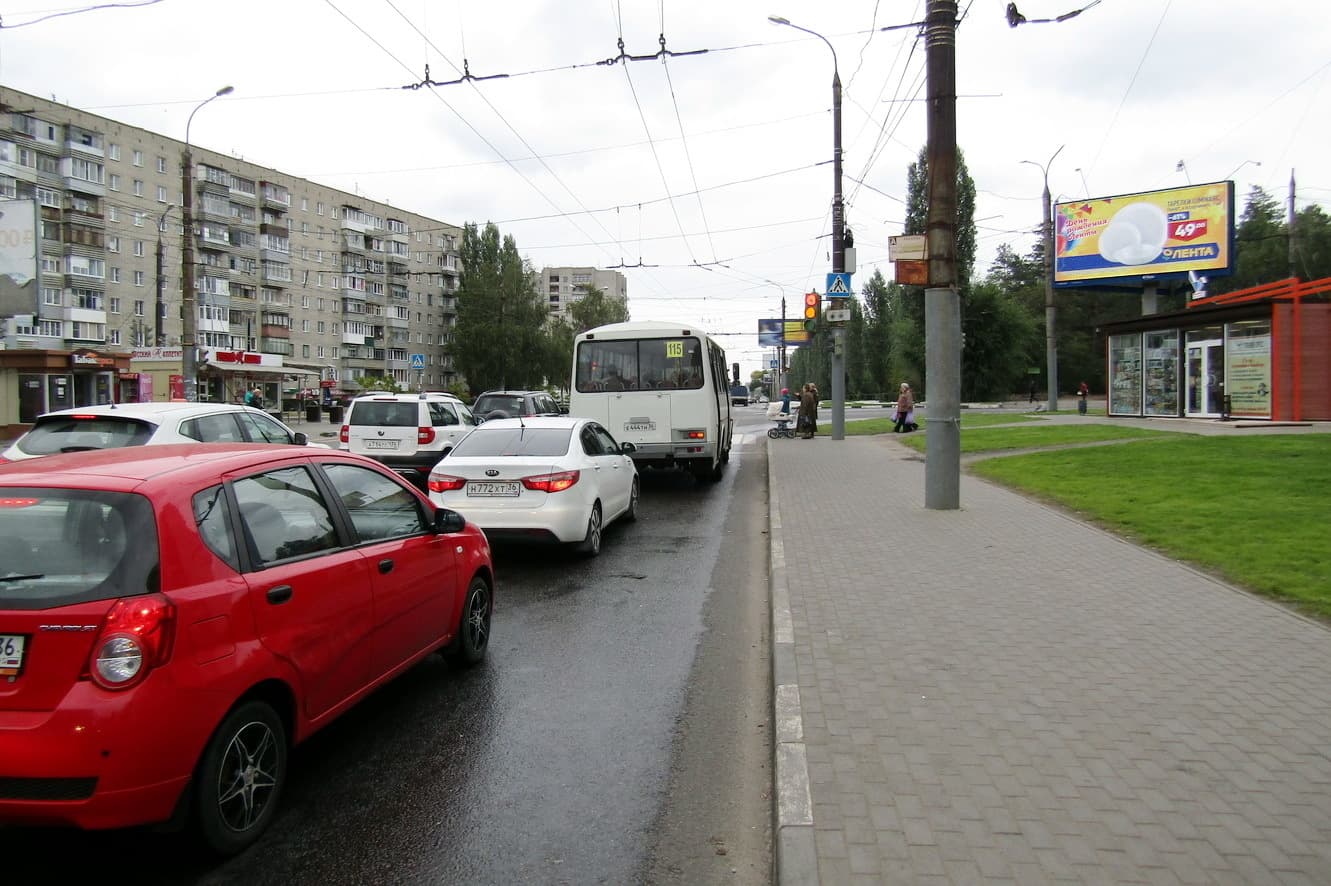 Воронеж. Южно-Моравская ул.-Комарова ул._ТОЛЬКО ВИНИЛ, сторона А