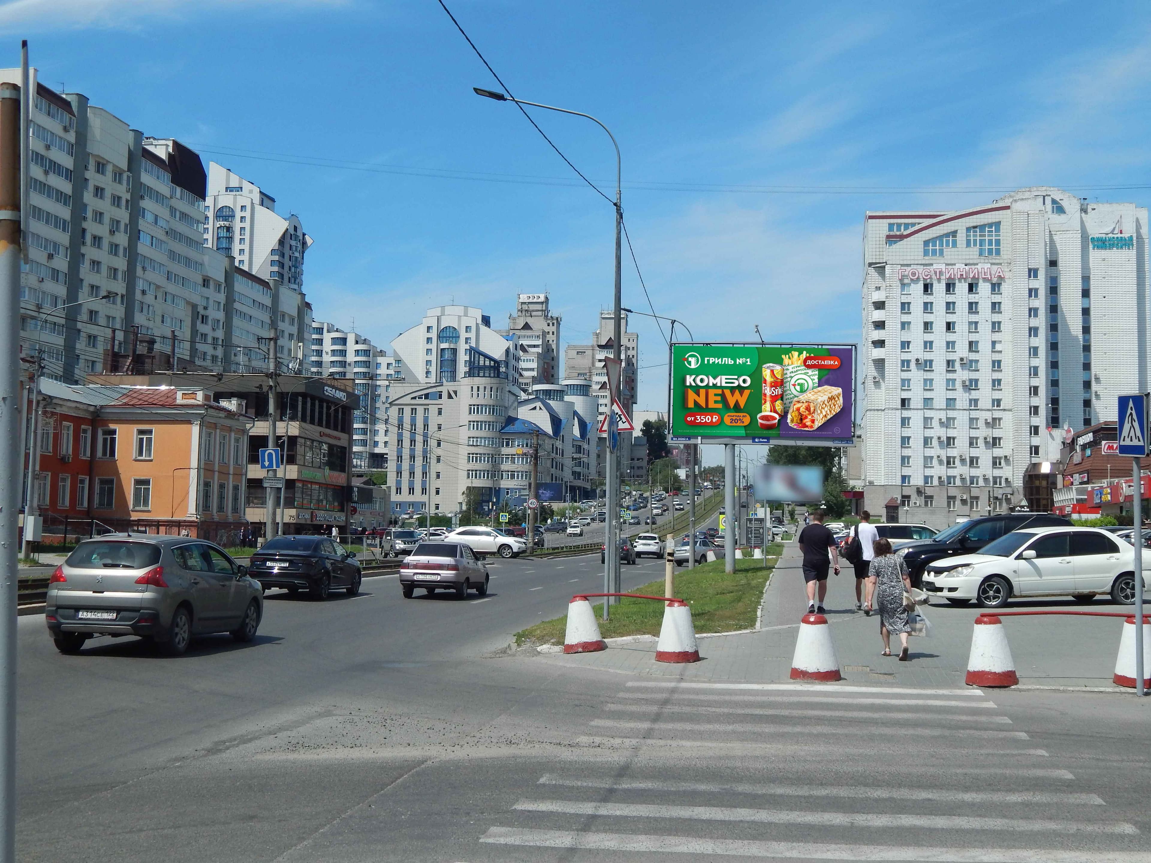 shit 3x6 Реклама 3x6 по адресу Красноармейский пр., 64 (напротив зд. 73А), ТЦ "Первомайский", ТЦ "Майский" (Digital)