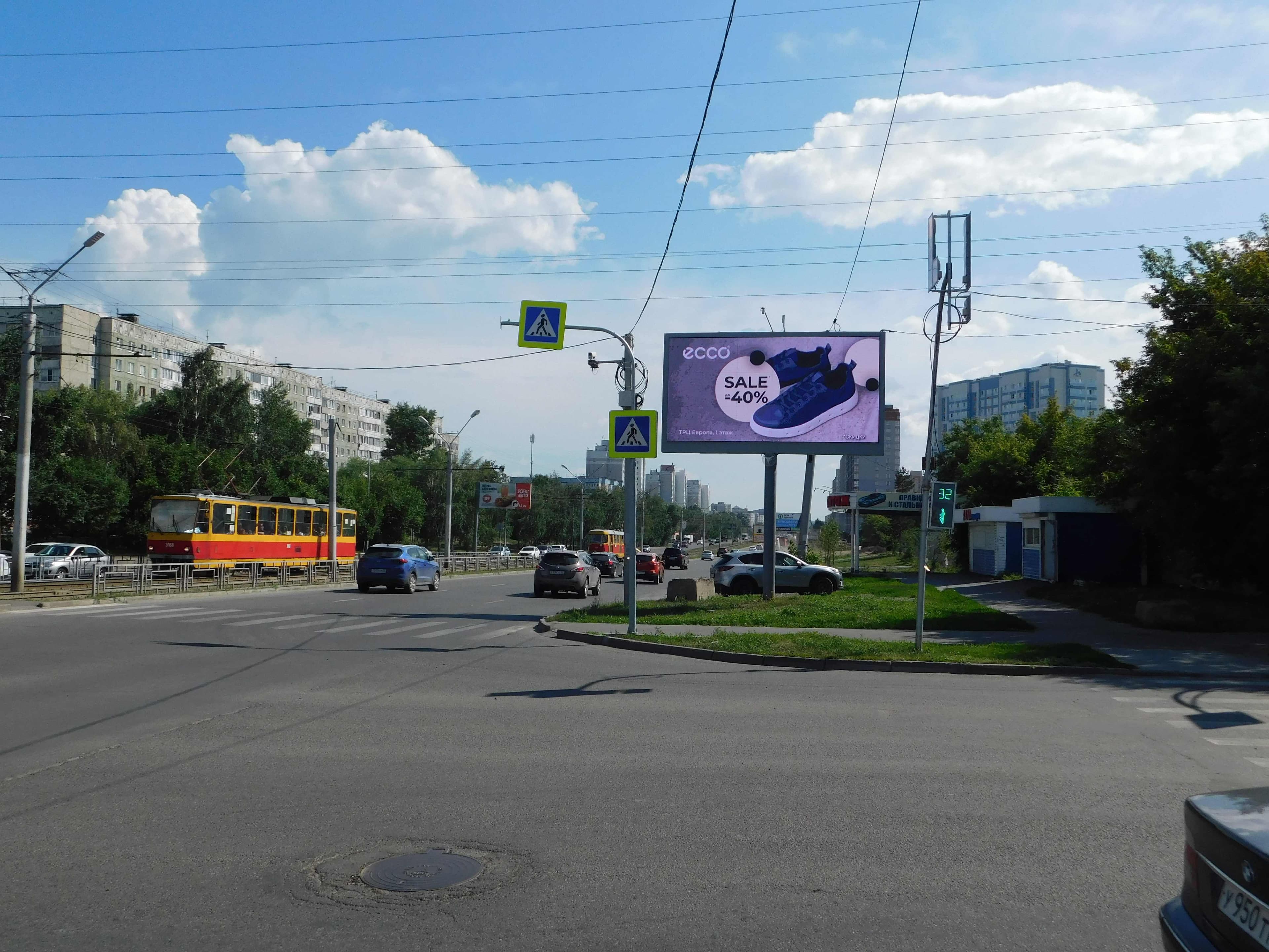 Попова ул., 122, район ЖК "Новая высота", "Дружный" (Digital), сторона А1 Барнаул. Попова ул., 122, район ЖК "Новая высота", "Дружный" (Digital), сторона А1