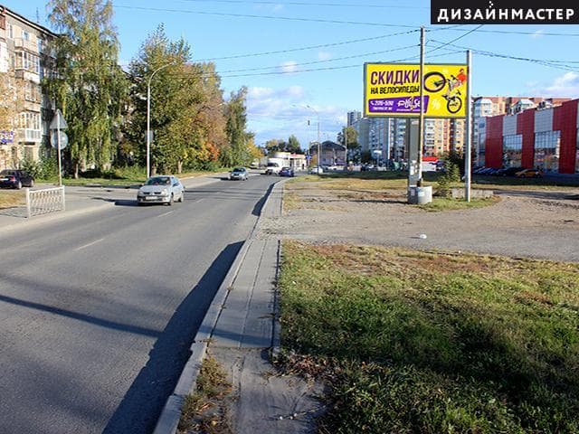 Билимбаевская ул., д. 15, ТЦ Кировский, сторона А1 Екатеринбург. Билимбаевская ул., д. 15, ТЦ Кировский, сторона А1
