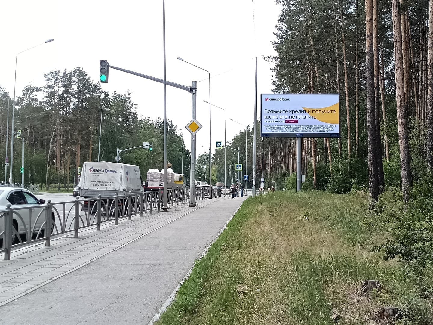 shit 3x6 Реклама 3x6 по адресу Светлореченская ул. / Муранова А. ул., ЖК "Аврора", ТЦ "Светлореченский", (Digital)