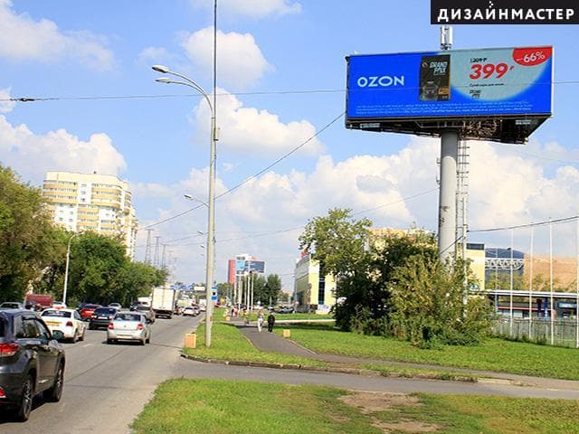 shit 3x6 Реклама big по адресу Космонавтов пр., 69 (через дорогу) (Веер молл, METRO)