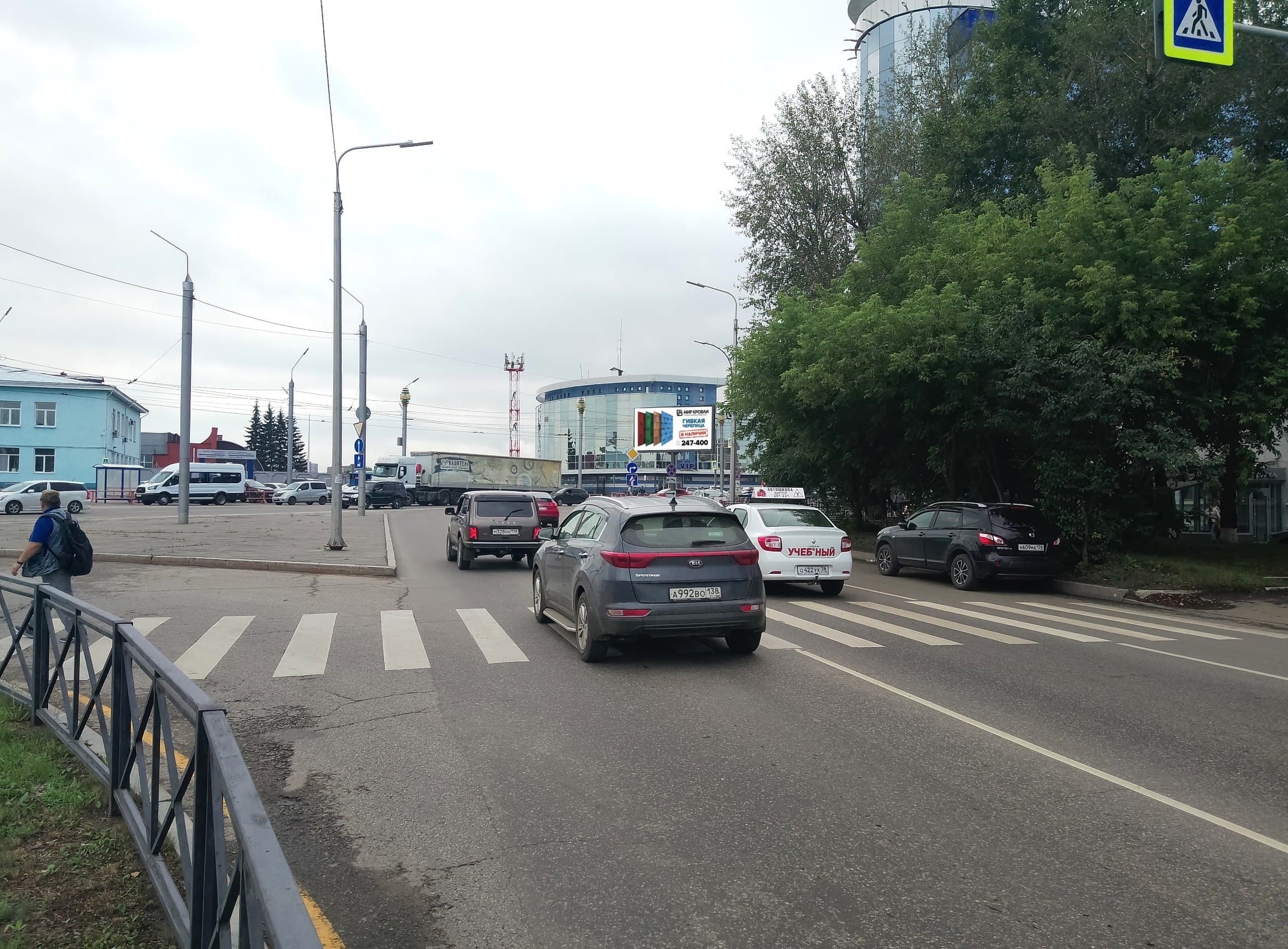Ширямова ул. 10а район аэровокзала, сторона А Иркутск. Ширямова ул. 10а район аэровокзала, сторона А