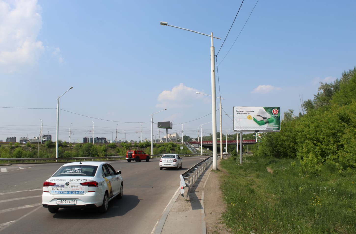 shit 3x6 Реклама 3x6 по адресу Верхняя Набережная ул. выезд на Академической мост (поз. 2)