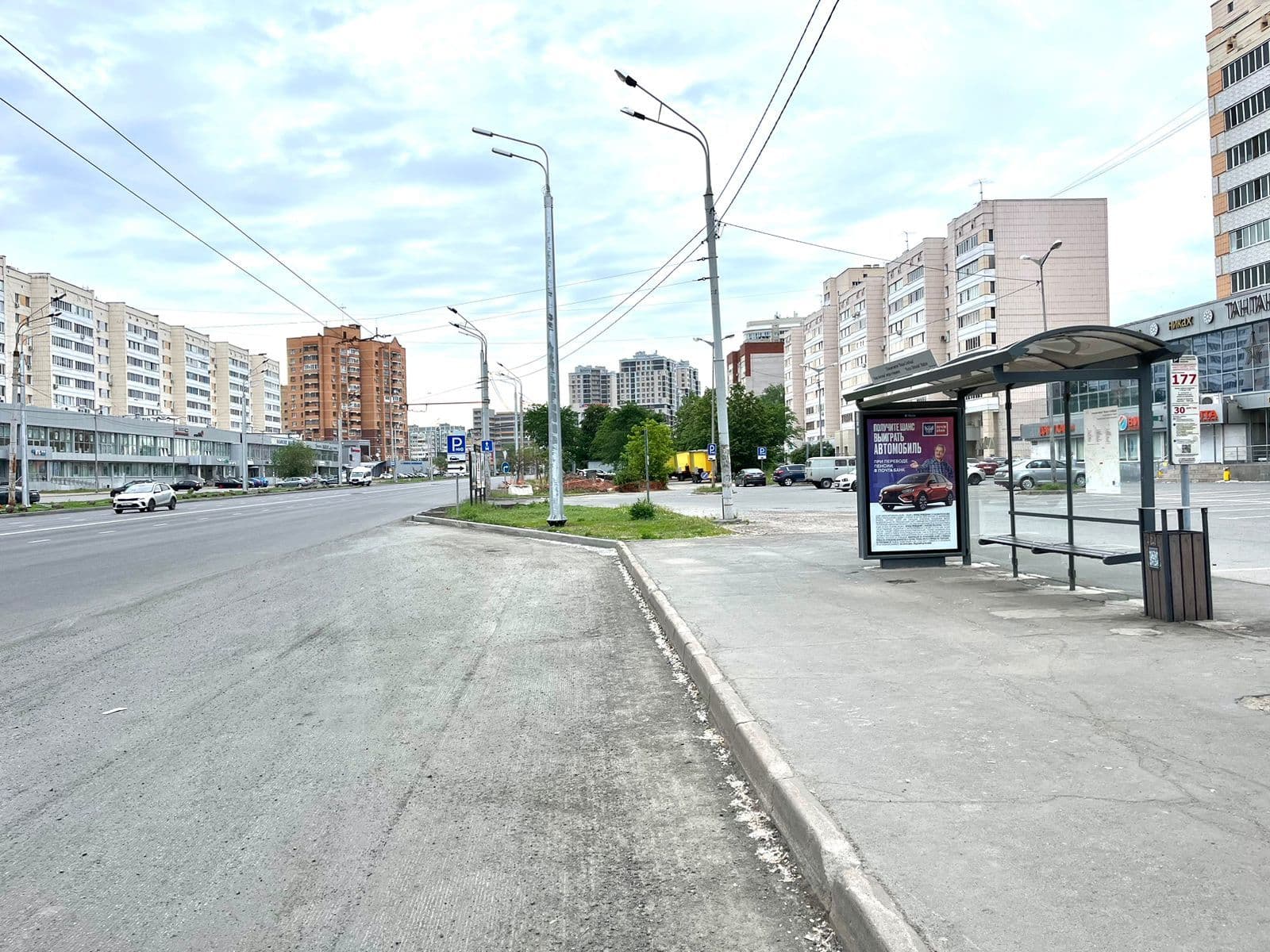 Чистопольская ул. ост. "ст.м.Козья Слобода" поз 2, сторона А Казань. Чистопольская ул. ост. "ст.м.Козья Слобода" поз 2, сторона А