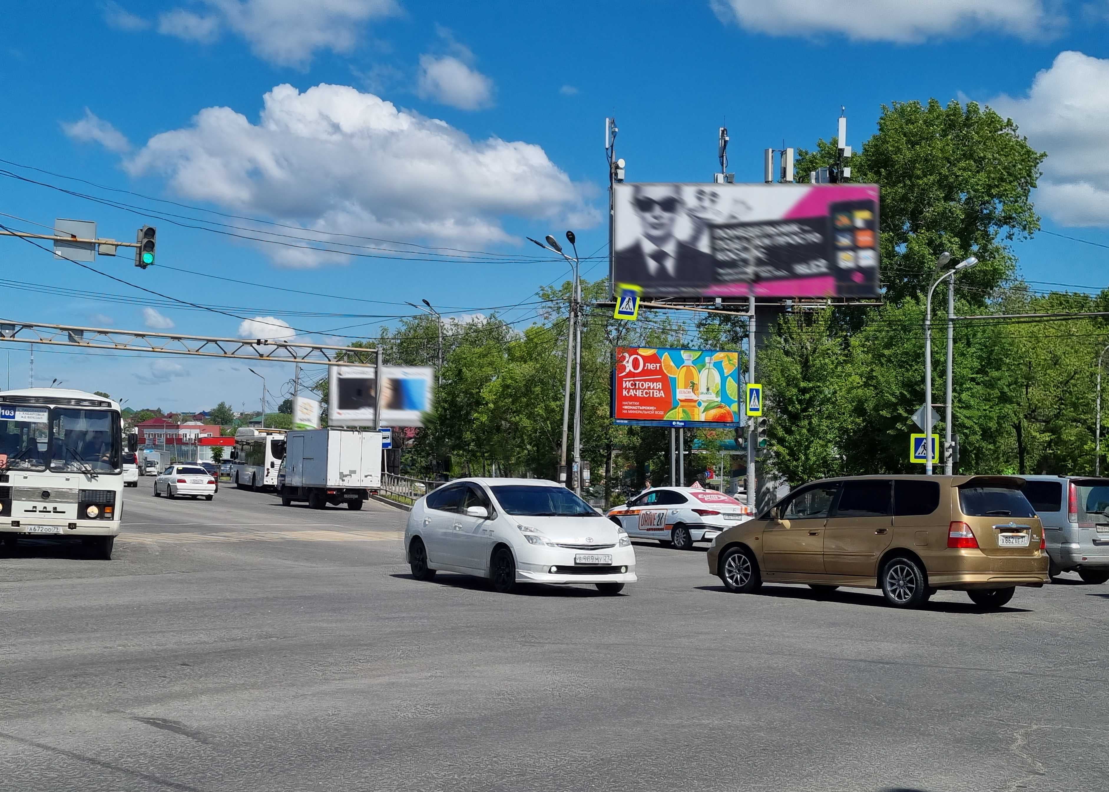 shit 3x6 Реклама 3x6 по адресу Большая ул. / Воронежское ш. (4 отдел УВД ЖД округа)