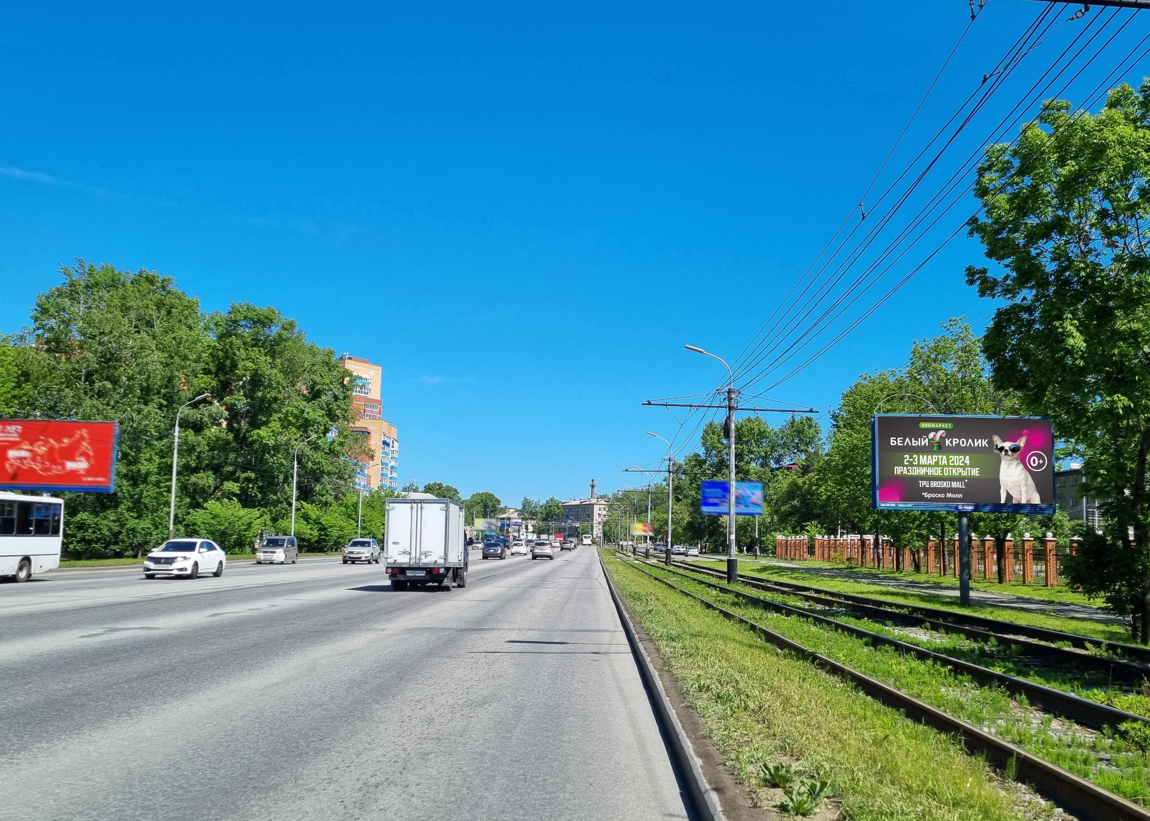 Краснореченская ул. (Парк им. Гагарина) поз.1, сторона А Хабаровск. Краснореченская ул. (Парк им. Гагарина) поз.1, сторона А