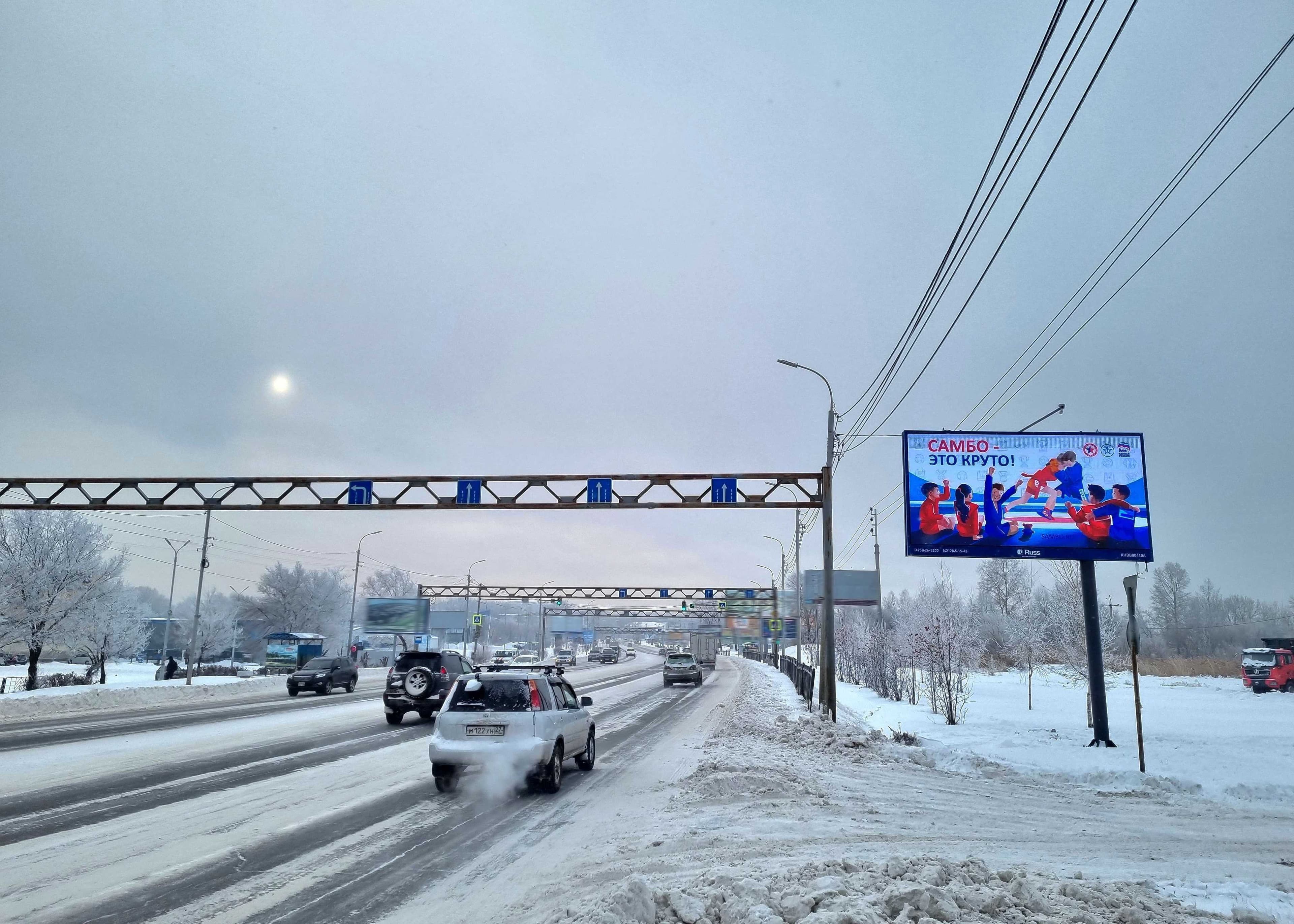 shit 3x6 Реклама 3x6 по адресу Пионерская ул., д. 58 (н-в ТЦ "Выбор")