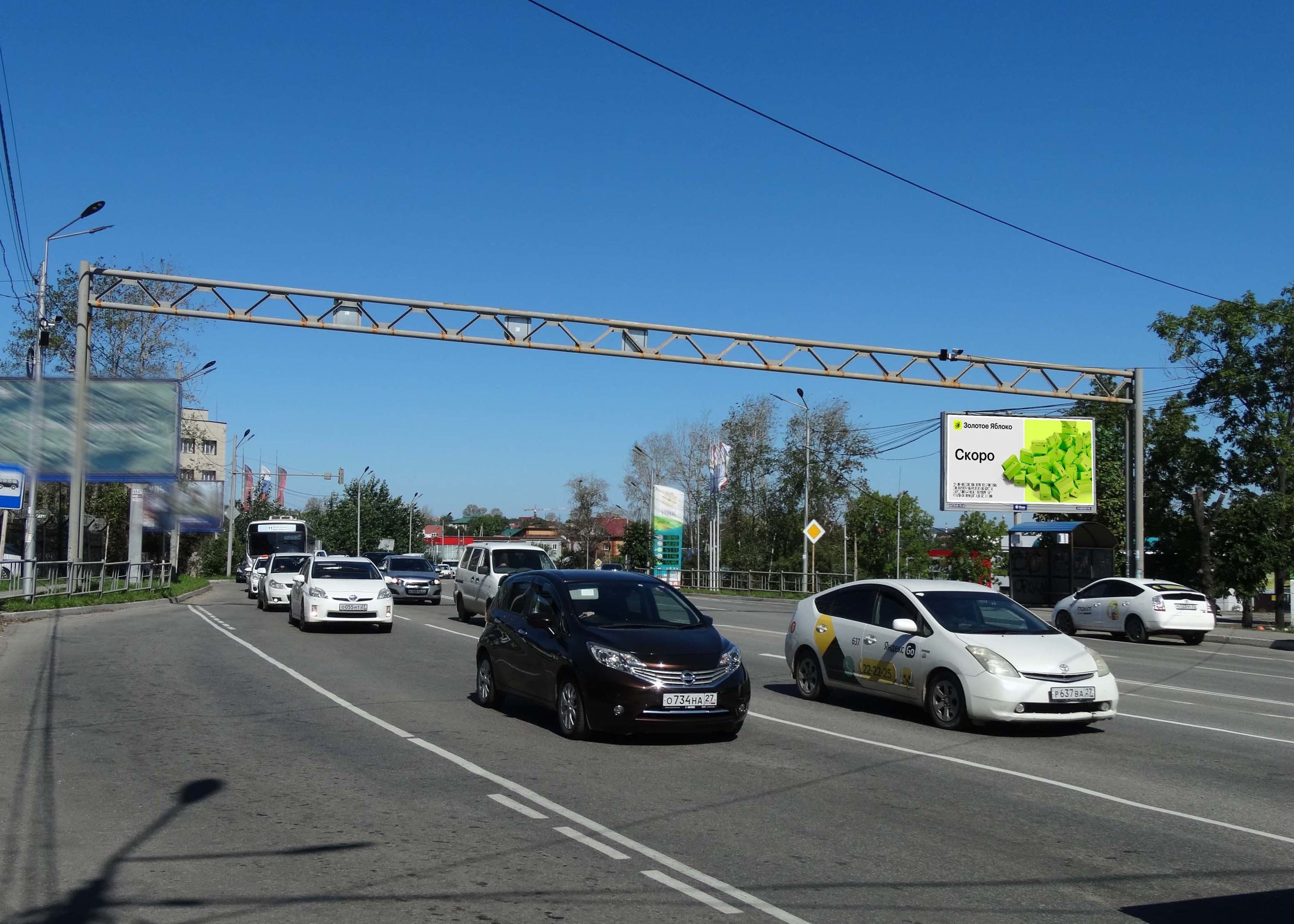 Воронежское ш., Большая ул., сторона А Хабаровск. Воронежское ш., Большая ул., сторона А