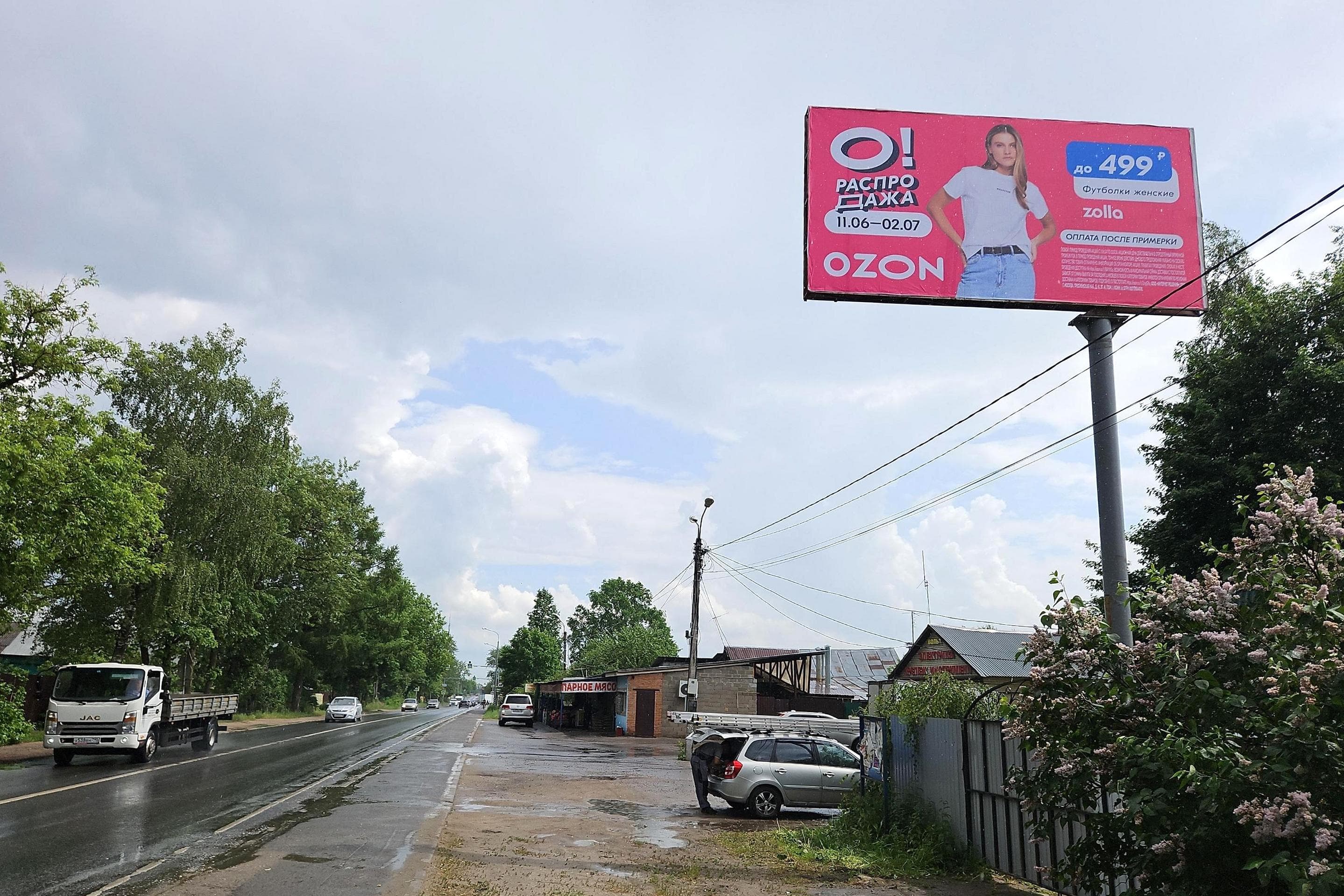 г.о. Лосино-Петровский, д. Осеево, ул. Центральная, д. 49, сторона А Московская область. г.о. Лосино-Петровский, д. Осеево, ул. Центральная, д. 49, сторона А