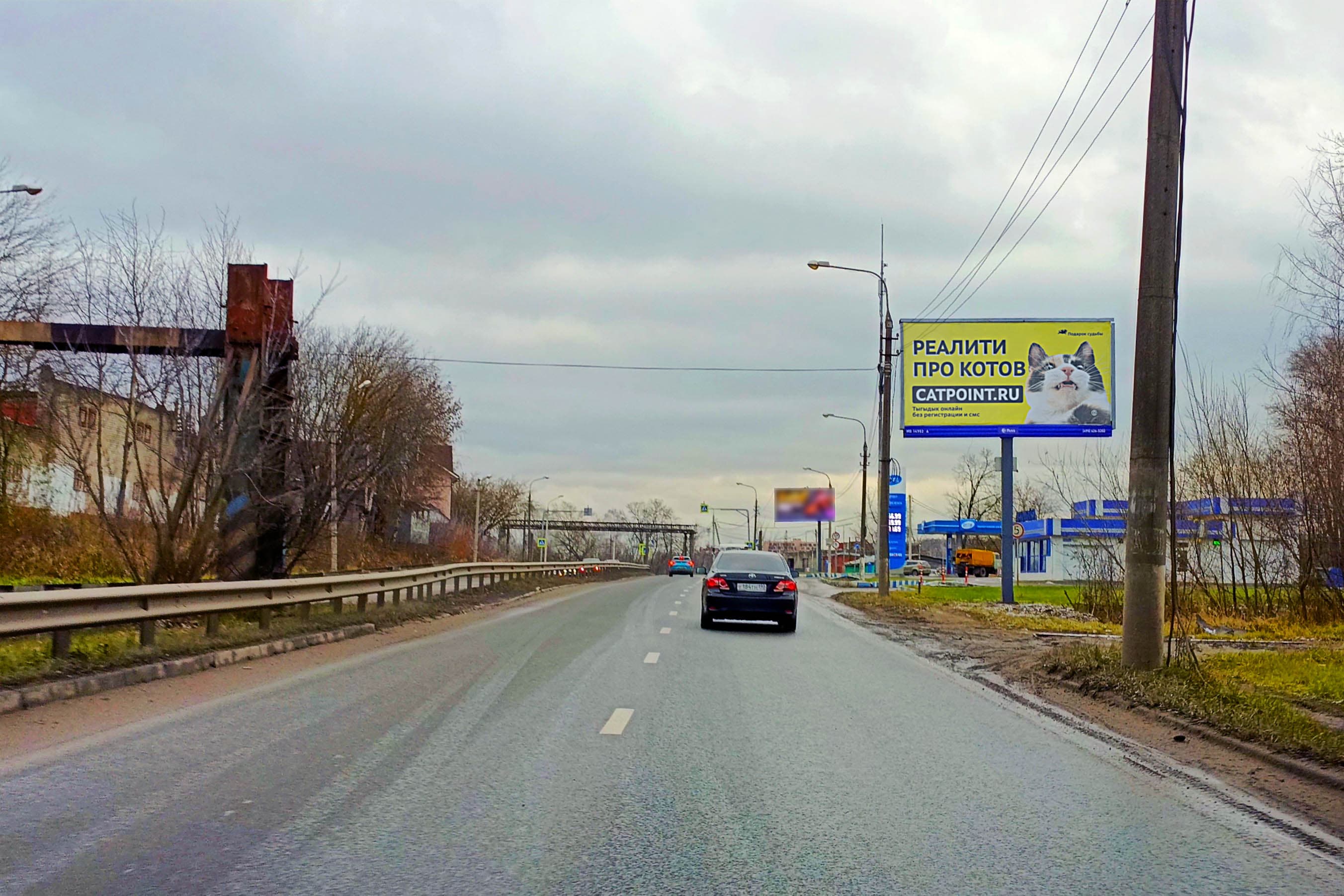 Акуловское шоссе, 650 м до Х с ул. Учинская, сторона А Пушкино. Акуловское шоссе, 650 м до Х с ул. Учинская, сторона А