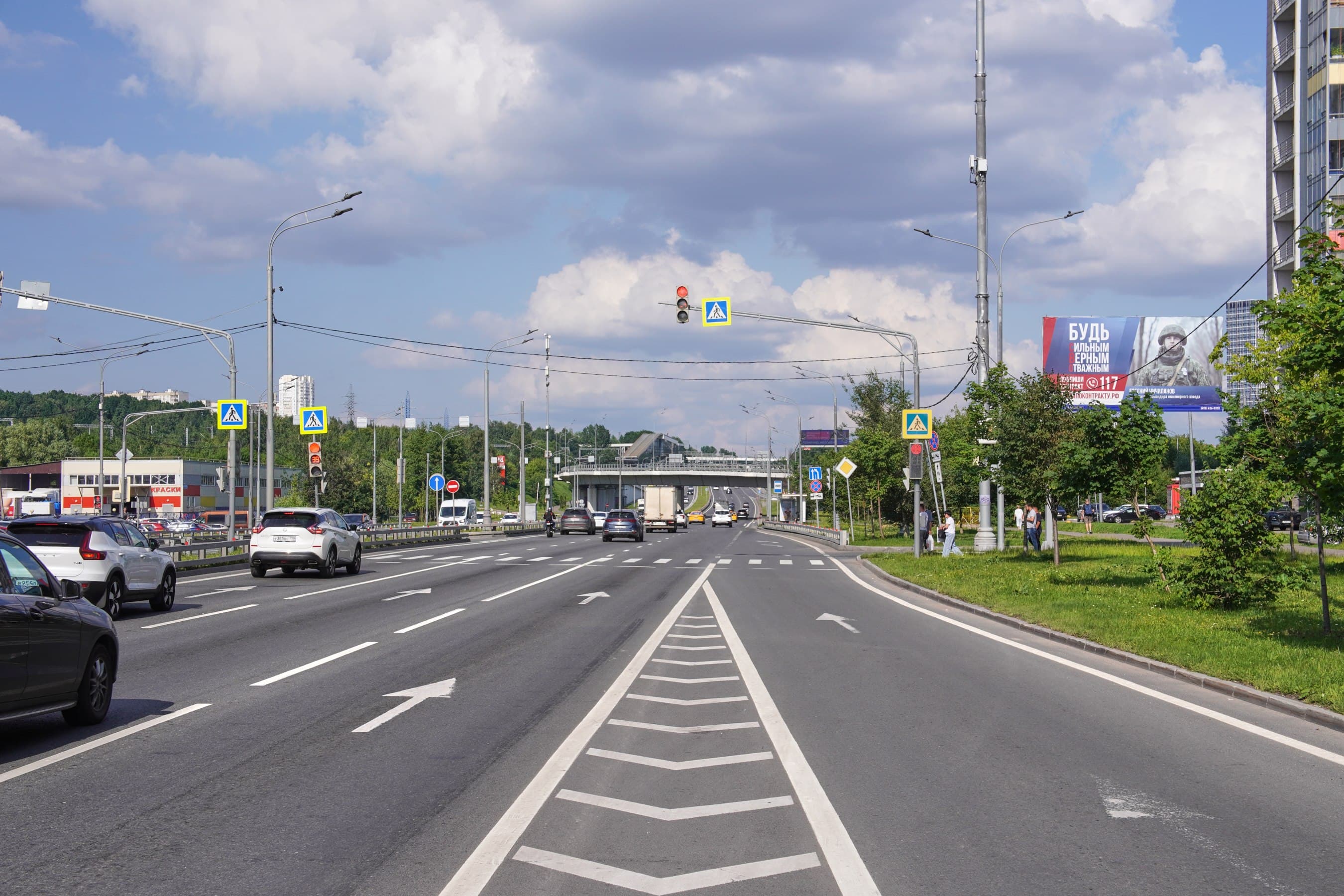 Волоколамское шоссе, 1,6 км от МКАД, Красногорск, (светофор), сторона А Московская область. Волоколамское шоссе, 1,6 км от МКАД, Красногорск, (светофор), сторона А