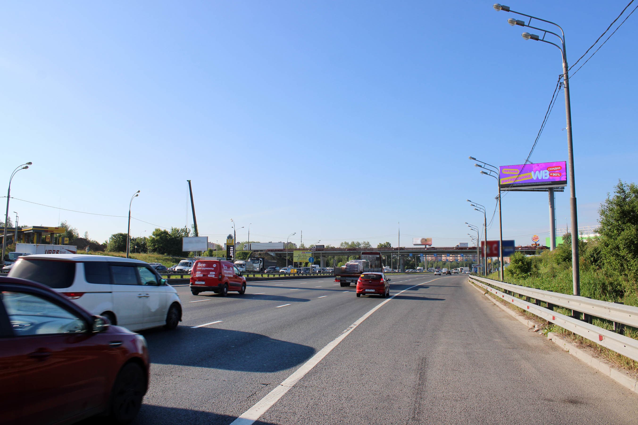М4-Дон (Новокаширское шоссе), 20км + 250м, справа (0км + 850м от МКАД), сторона А1 Московская область. М4-Дон (Новокаширское шоссе), 20км + 250м, справа (0км + 850м от МКАД), сторона А1