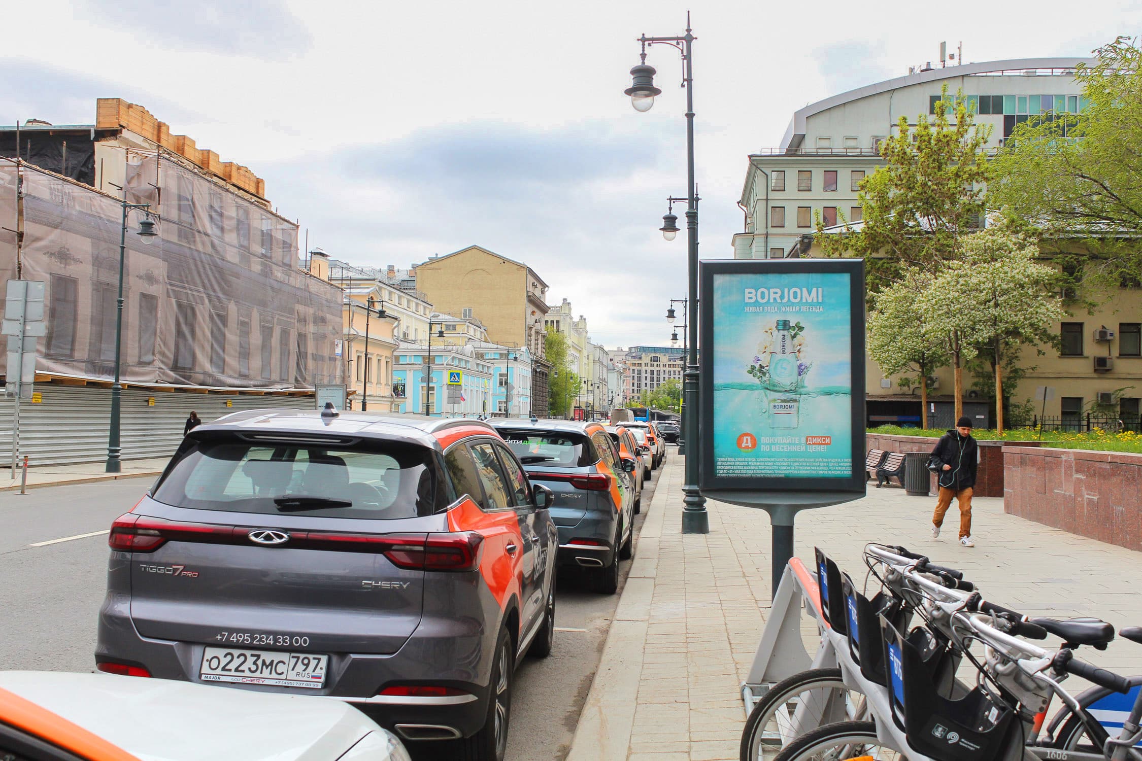 Дмитровка М. ул. 15 поз. 2 (роллер), сторона А1 Москва. Дмитровка М. ул. 15 поз. 2 (роллер), сторона А1