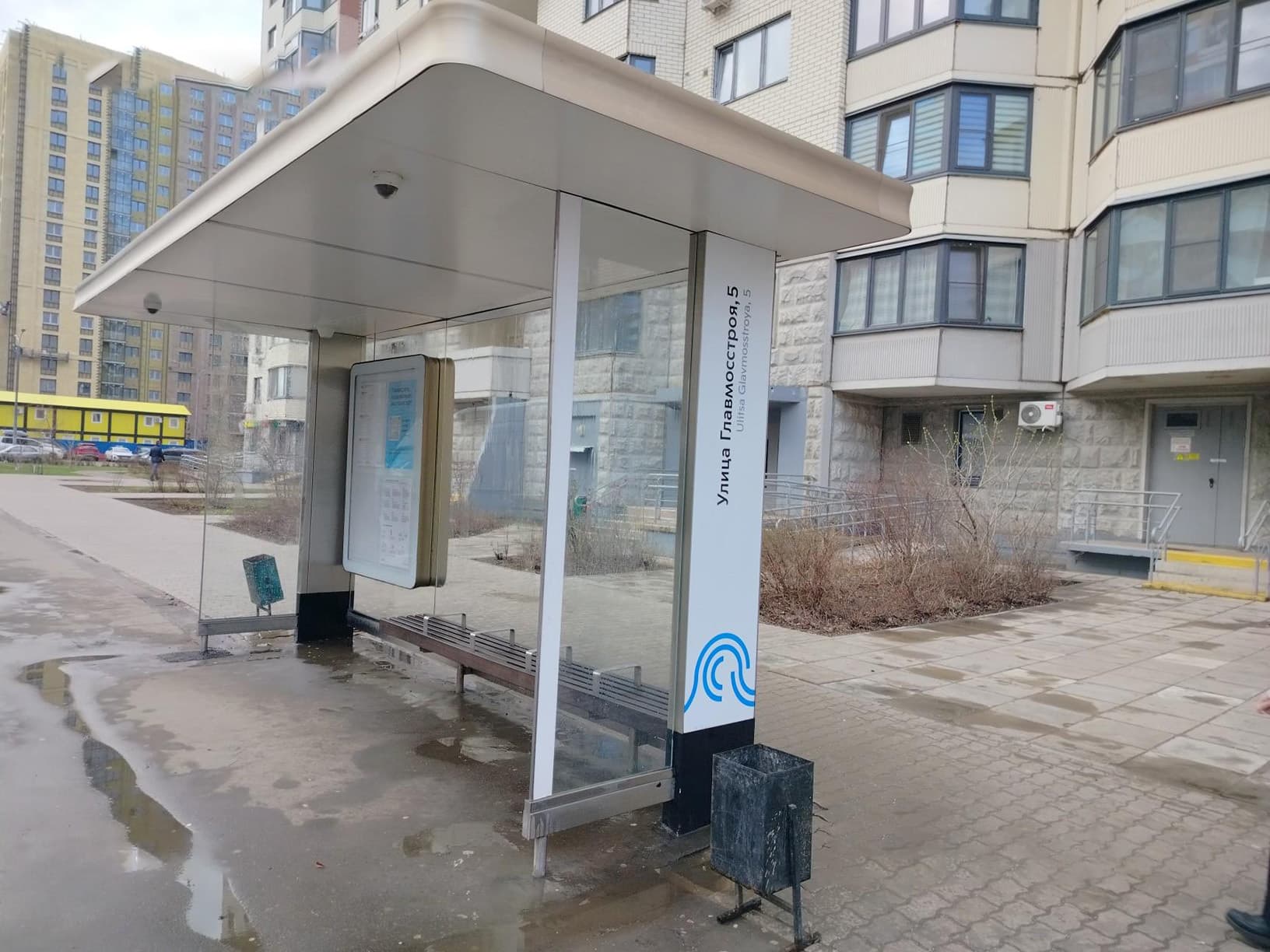 Главмосстроя ул. - Ул. Главмосстроя, 5 в/ц, сторона А Москва. Главмосстроя ул. - Ул. Главмосстроя, 5 в/ц, сторона А
