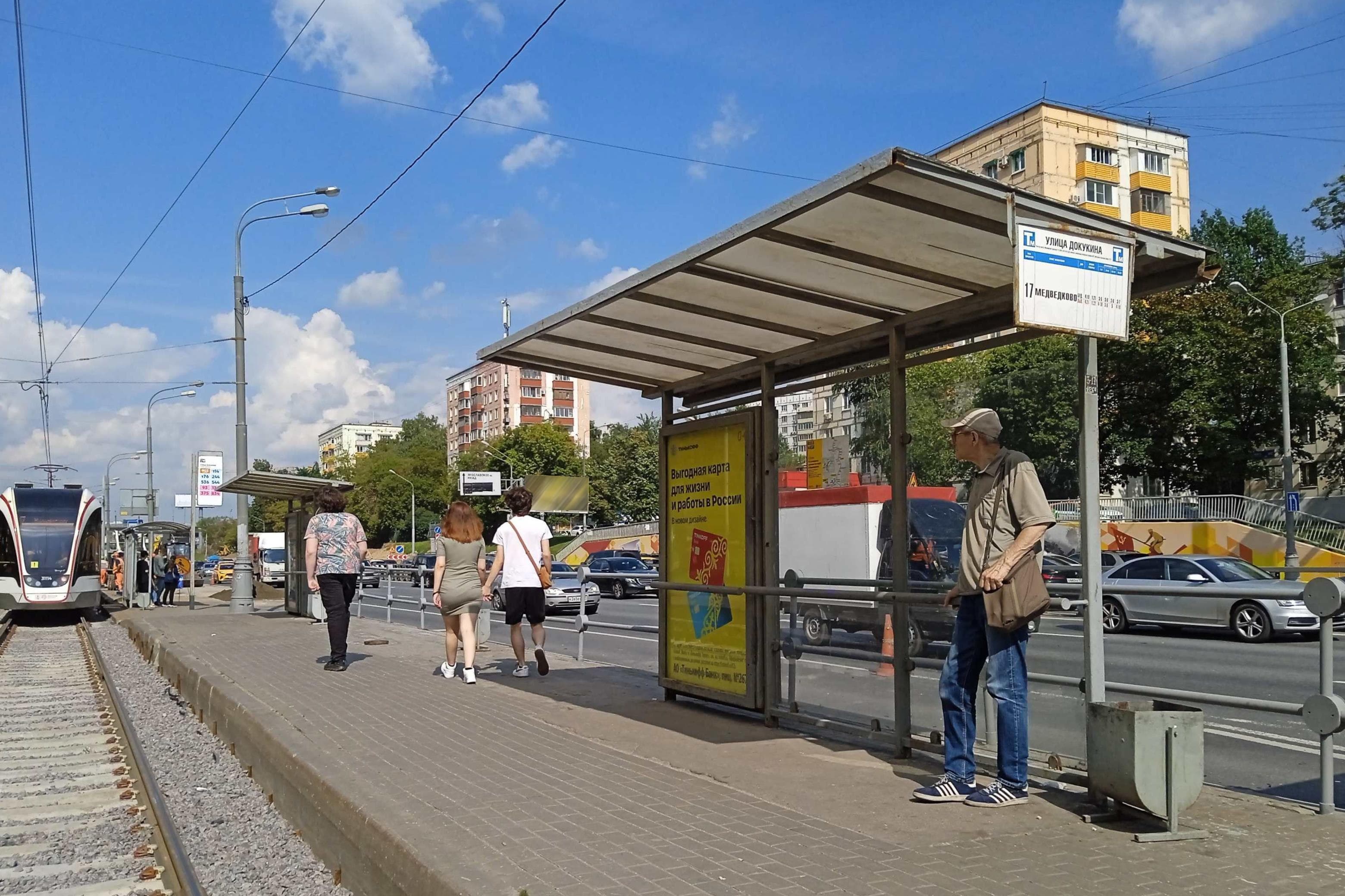 Мира проспект, д.169, к.1 - ост. "Докукина улица" (из центра) поз.2, сторона А Москва. Мира проспект, д.169, к.1 - ост. "Докукина улица" (из центра) поз.2, сторона А