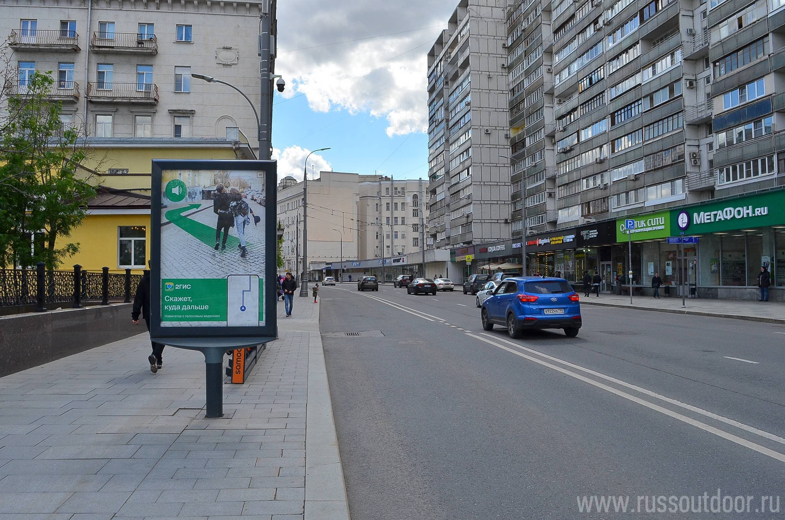 Полянка Б. ул., д. 39, стр. 1 (роллер), сторона А1 Москва. Полянка Б. ул., д. 39, стр. 1 (роллер), сторона А1