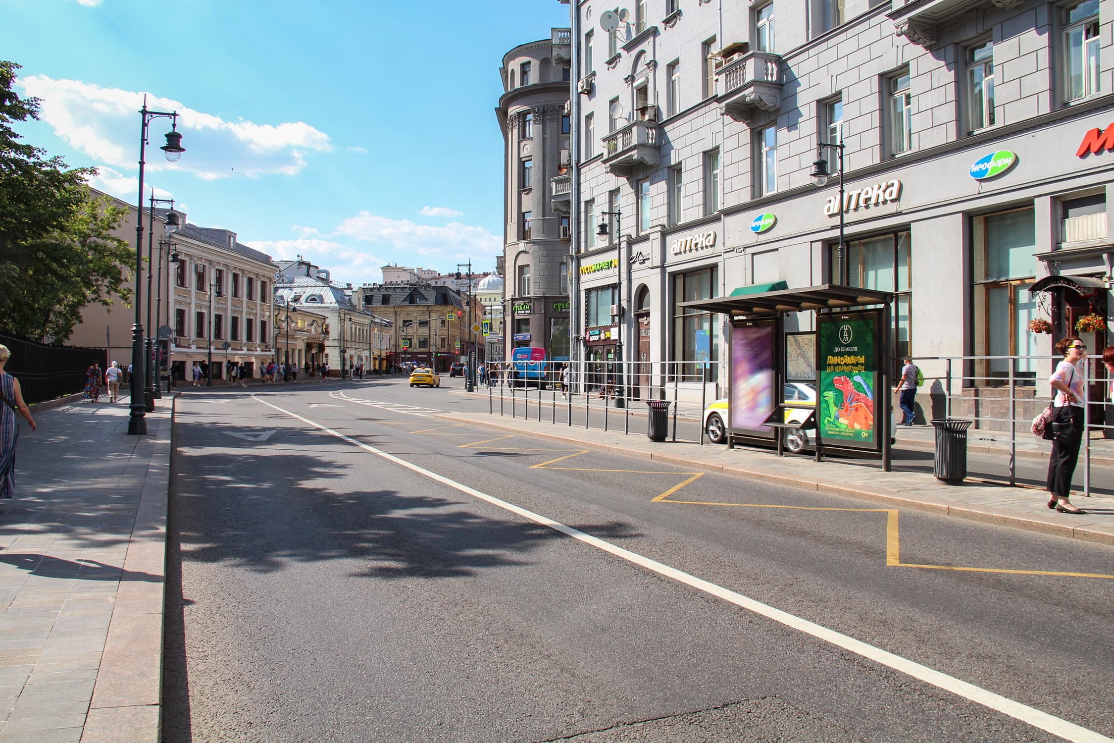 Солянка ул./Солянка ул. (в центр), сторона А1 Москва. Солянка ул./Солянка ул. (в центр), сторона А1