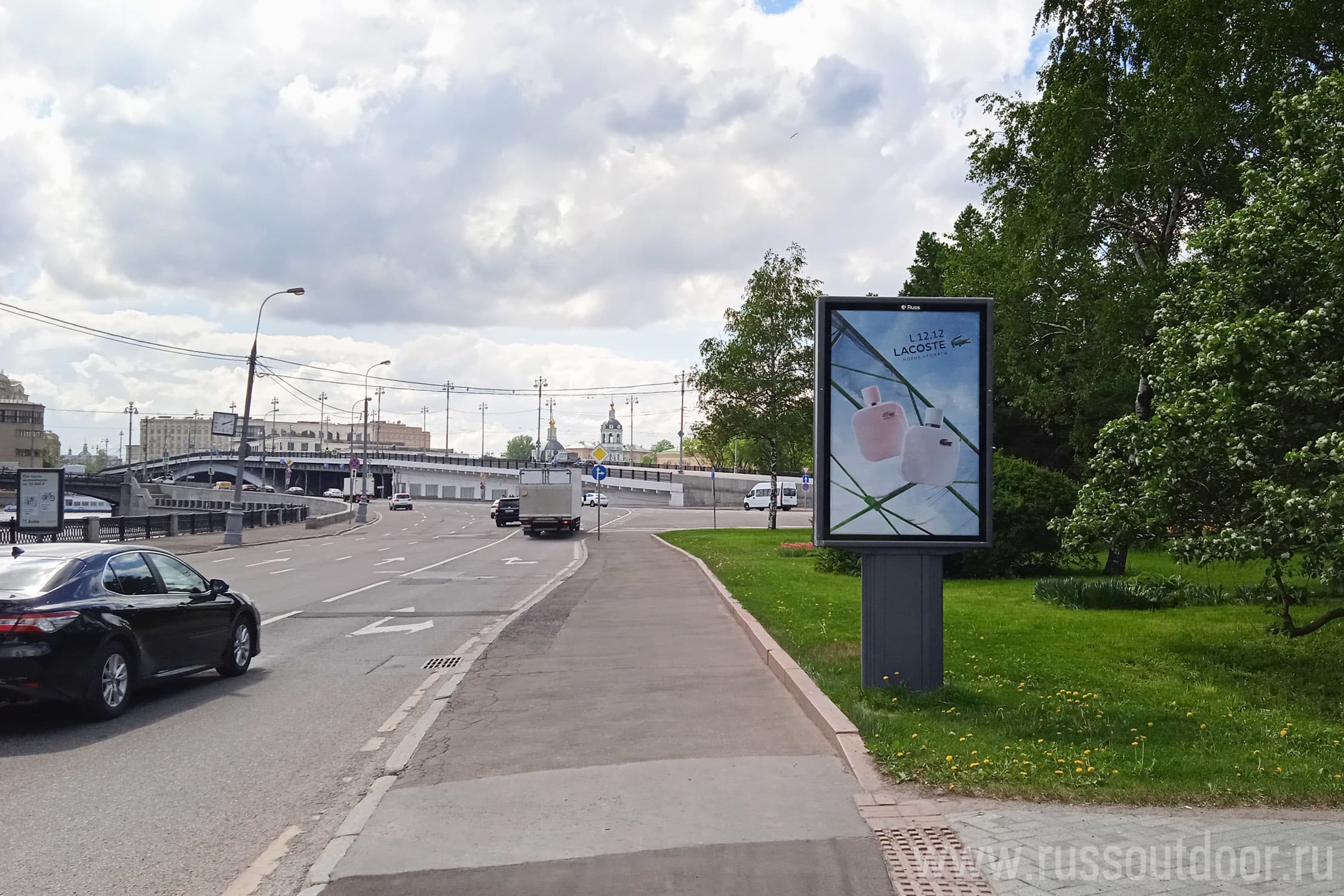 shit 3x6 Реклама 1.2x1.8 по адресу Устьинская наб.1/15 н-в по Подгорской наб.вдоль ск