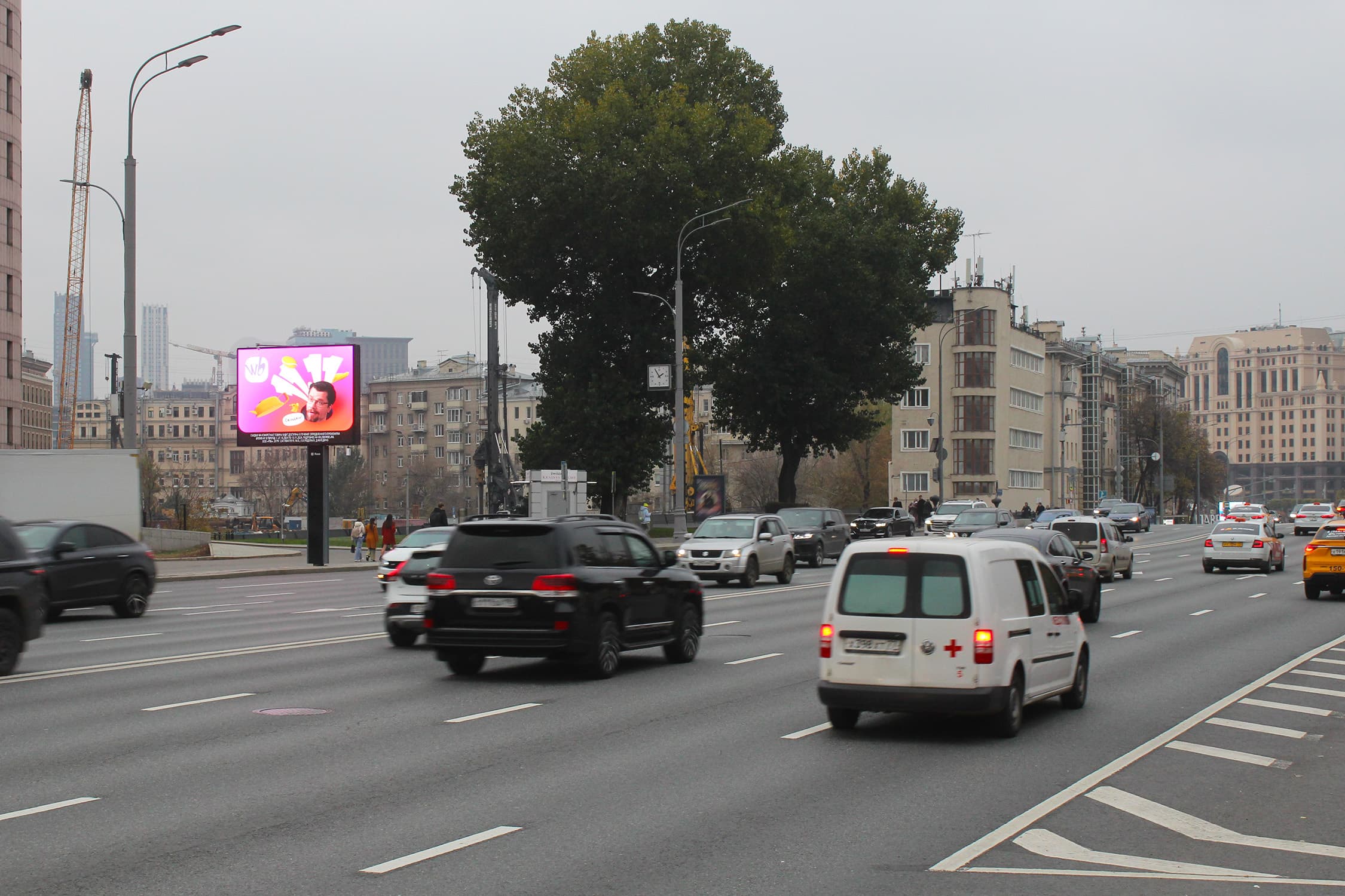 shit 3x6 Реклама 2.7x3.7 по адресу Краснохолмская Н. ул., въезд на Б. Краснохолмский мост, внешняя стор. Садового (Digital)