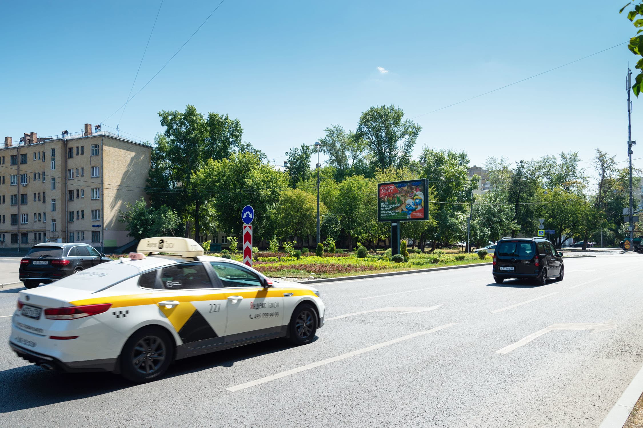 Восточная ул. 2к2 н-в, Х с ул. Симоновский Вал (светофор), сторона А1 Москва. Восточная ул. 2к2 н-в, Х с ул. Симоновский Вал (светофор), сторона А1