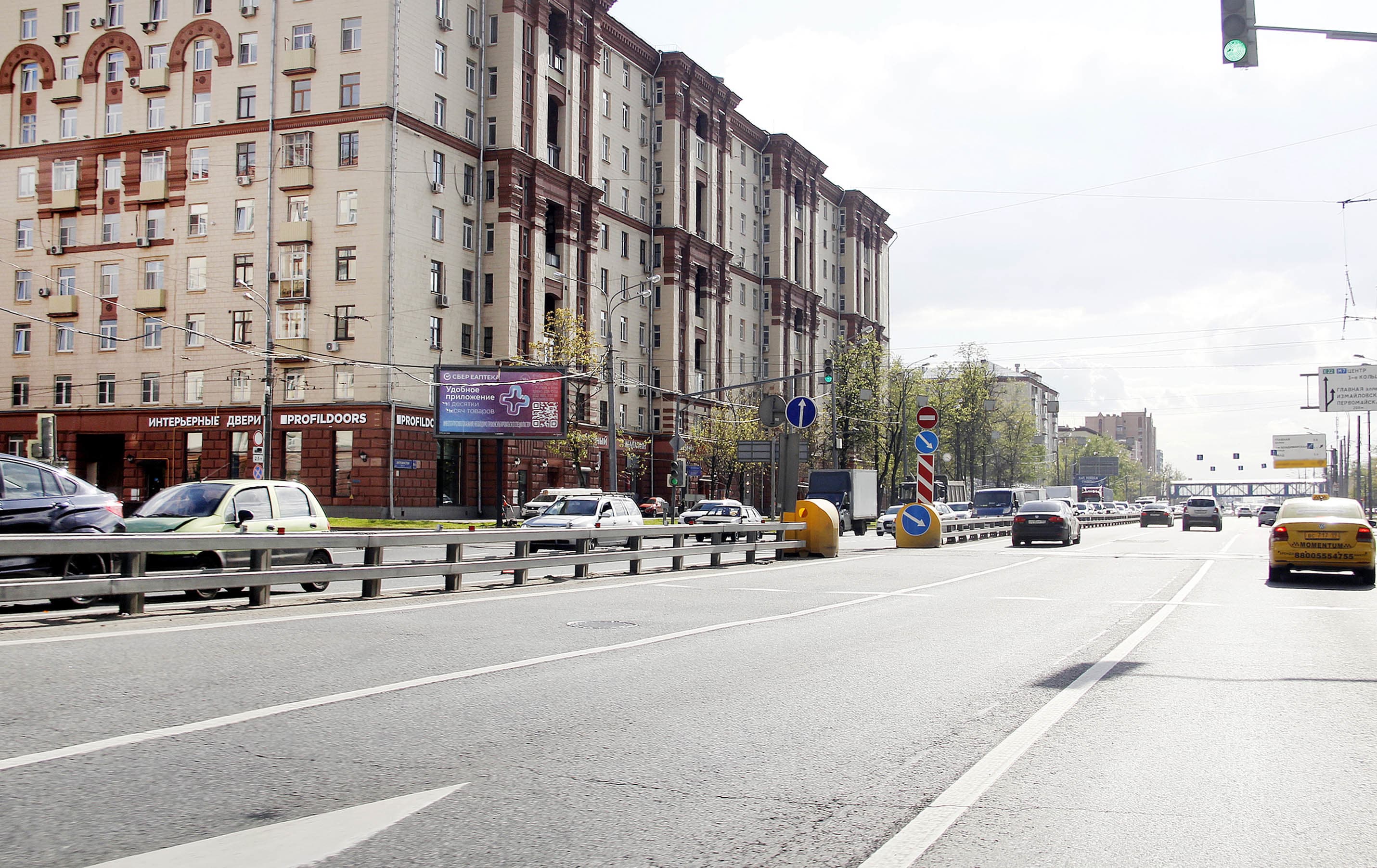 Энтузиастов ш. 74/2, Х с ул. 3-я Владимирская (скроллер), (светофор), сторона Б1 Москва. Энтузиастов ш. 74/2, Х с ул. 3-я Владимирская (скроллер), (светофор), сторона Б1