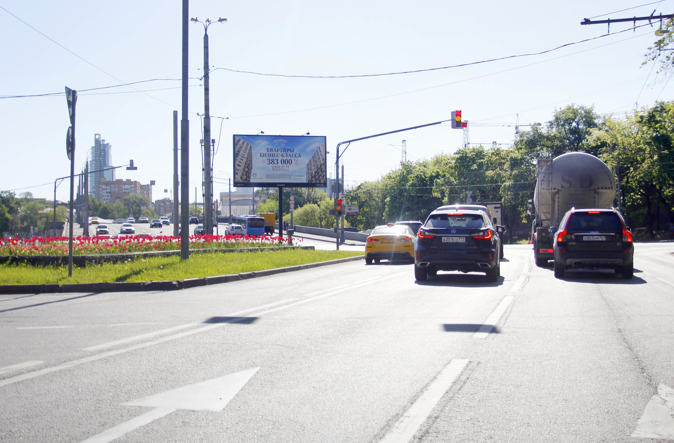 Гастелло ул. 44к1, ЦРП, X с ул. Бакунинская (светофор), сторона А Москва. Гастелло ул. 44к1, ЦРП, X с ул. Бакунинская (светофор), сторона А