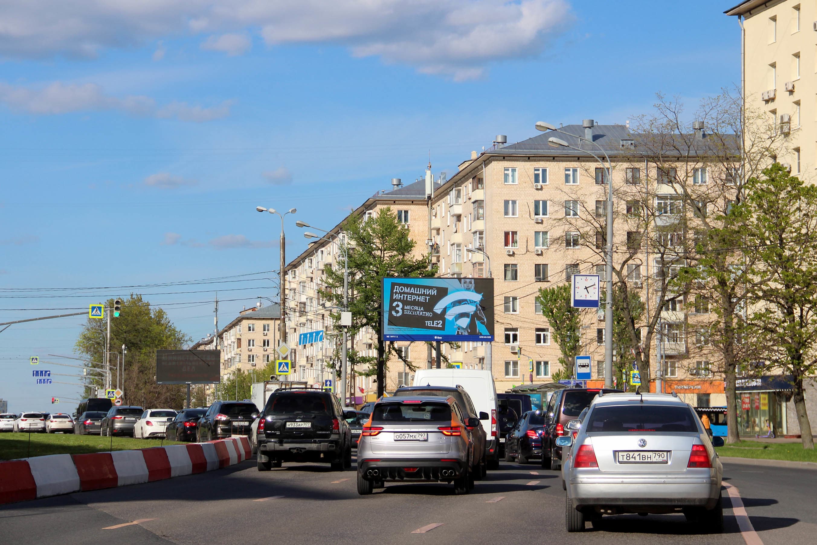 Ленинский проспект 75/9, р/п, Х с Ломоносовским проспектом, (светофор), сторона А1 Москва. Ленинский проспект 75/9, р/п, Х с Ломоносовским проспектом, (светофор), сторона А1