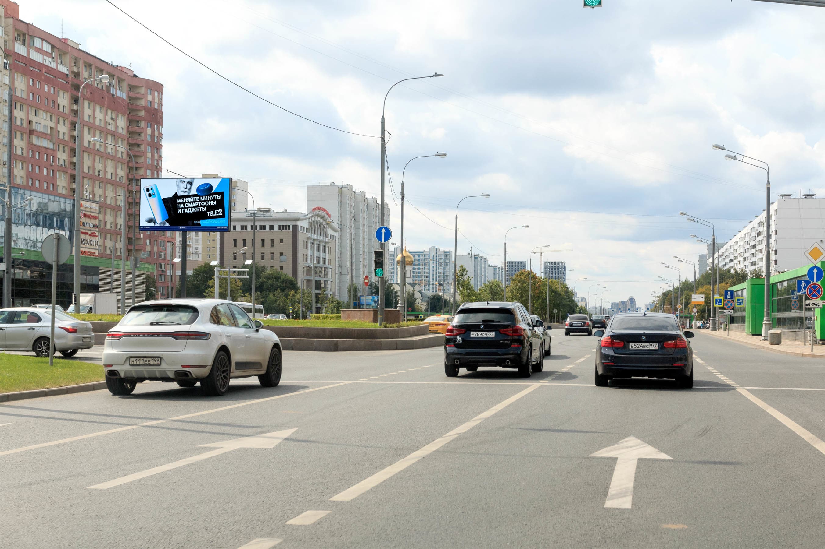 Мичуринский пр-т 27 к1, ЦРП, Х с Раменским б-ром (Digital), (м. "Раменки", светофор), сторона А1 Москва. Мичуринский пр-т 27 к1, ЦРП, Х с Раменским б-ром (Digital), (м. "Раменки", светофор), сторона А1