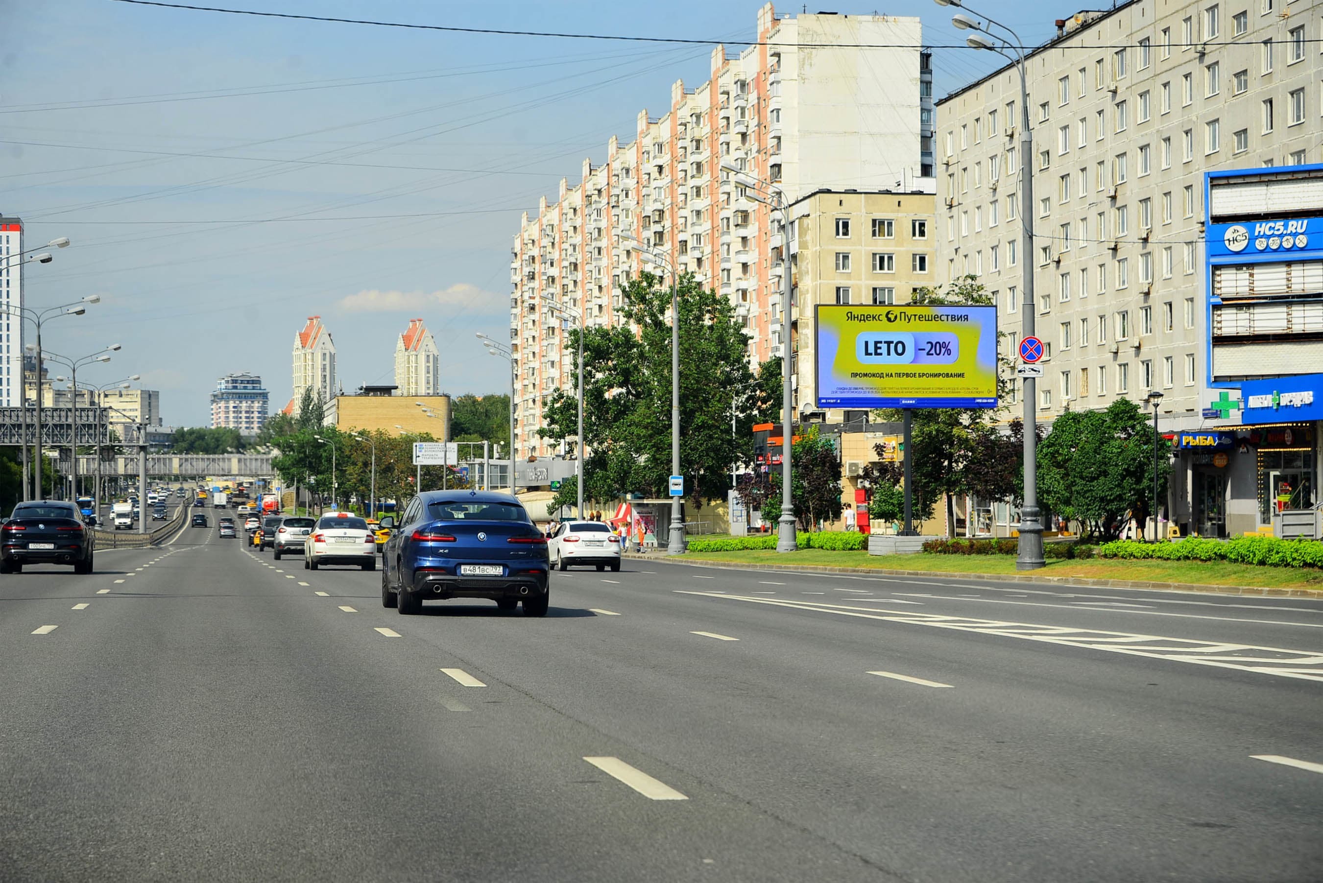 Народного Ополчения ул. 22к1, 350 м после X с Маршала Жукова пр-том (Digital), сторона А1 Москва. Народного Ополчения ул. 22к1, 350 м после X с Маршала Жукова пр-том (Digital), сторона А1