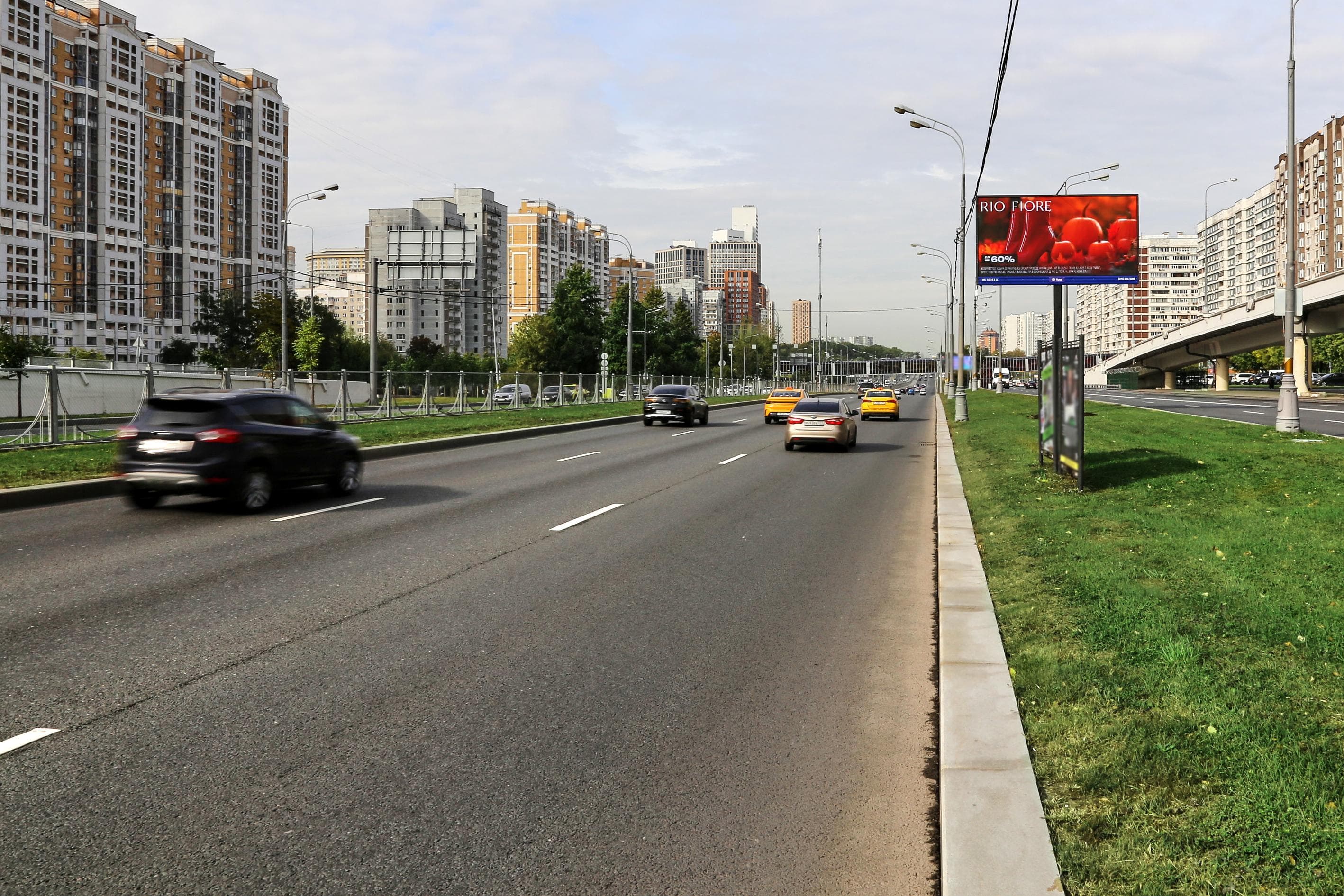 Рублевское шоссе 18к1, р/п, сторона А1 Москва. Рублевское шоссе 18к1, р/п, сторона А1