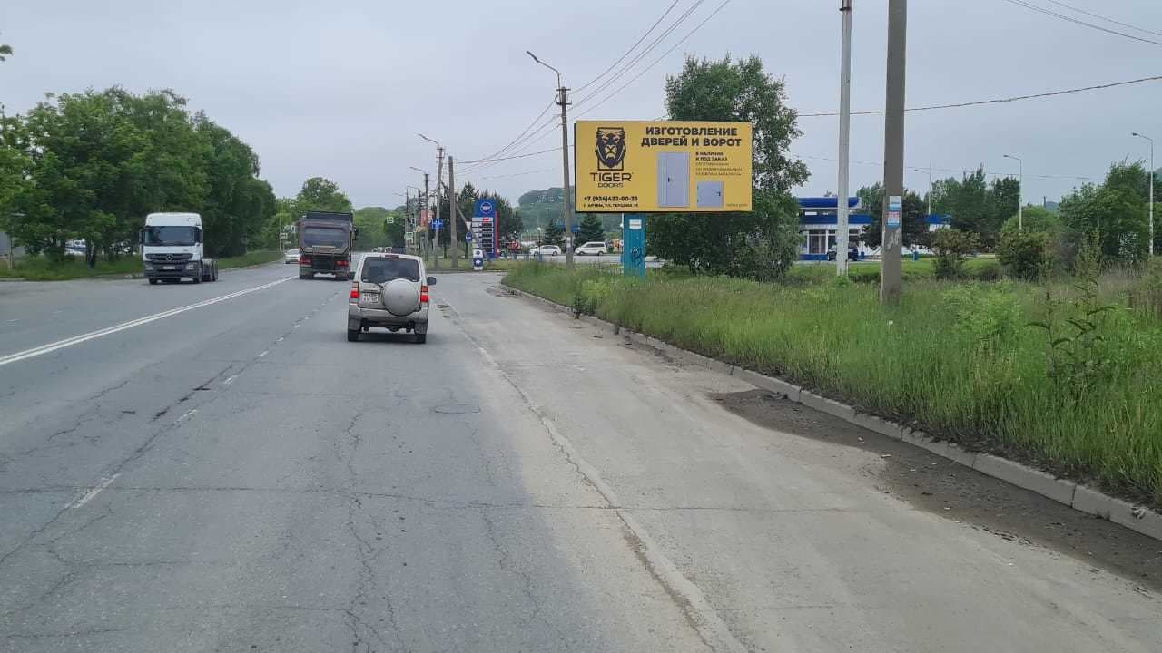 shit 3x6 Реклама 3x6 по адресу Шоссейная, 94 Д район АЗС, ост. Лесозавод (ТМТ) поз. 2, А (№ 374)