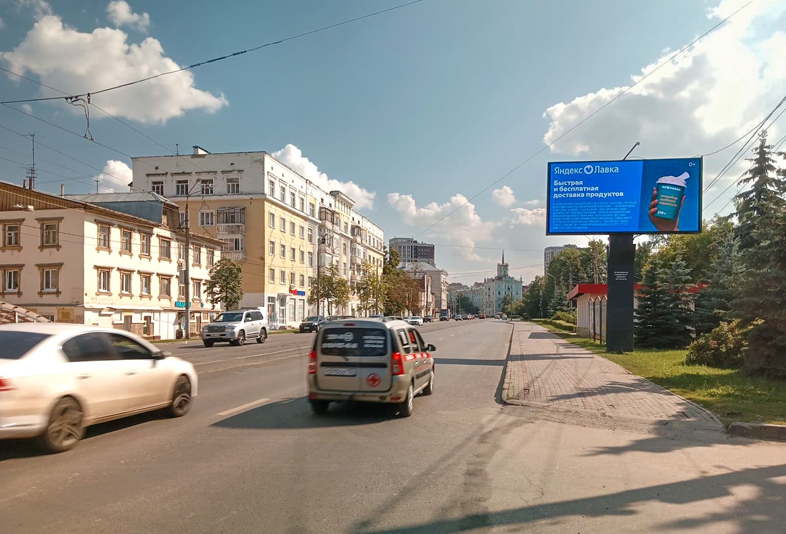 Октябрьской революции ул. 56 напротив, (м. "Чкаловская"), сторона А1 Нижний Новгород. Октябрьской революции ул. 56 напротив, (м. "Чкаловская"), сторона А1