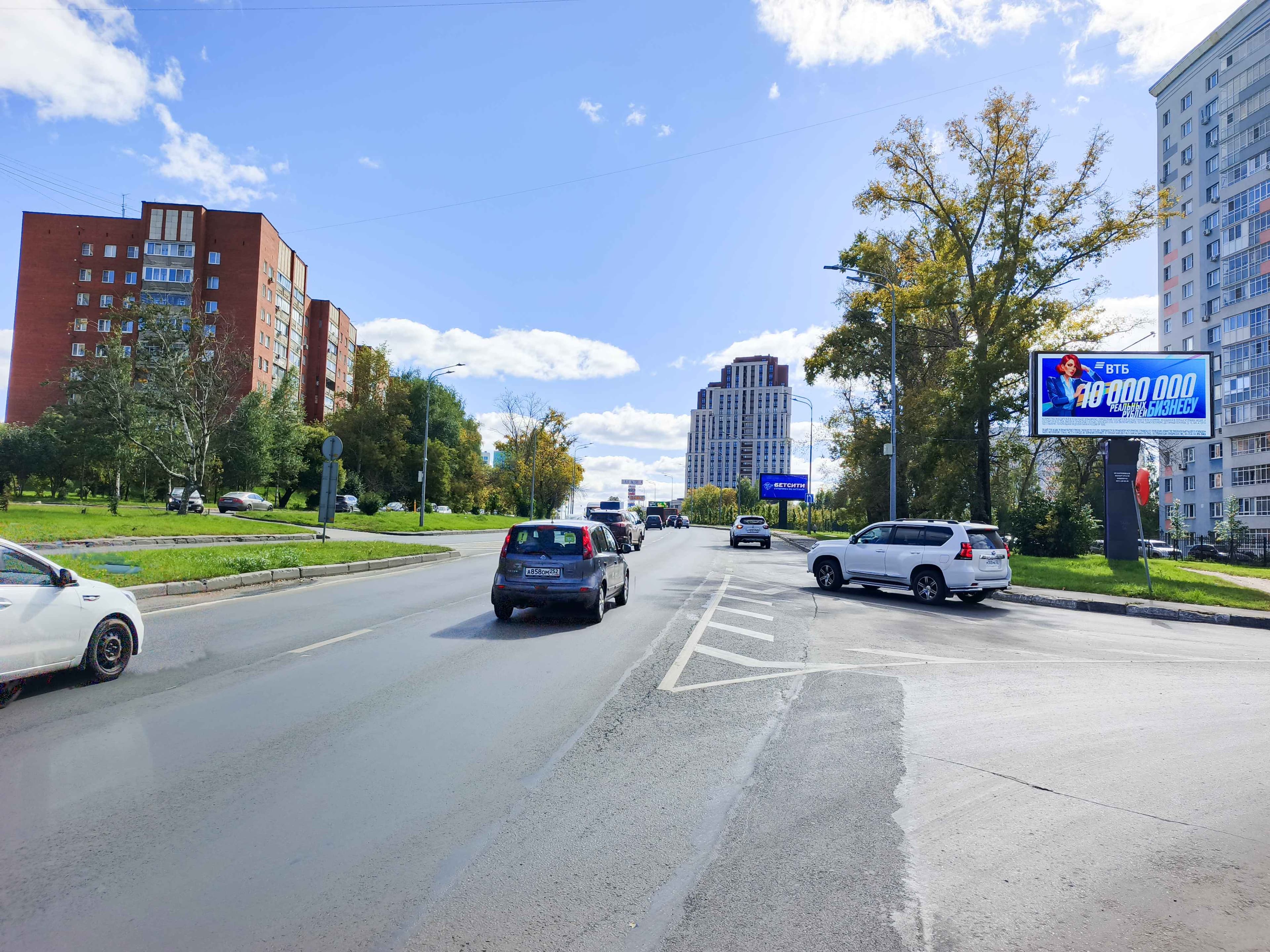 Родионова ул. 167к1, (ТЦ "Ганzа"), сторона А1 Нижний Новгород. Родионова ул. 167к1, (ТЦ "Ганzа"), сторона А1