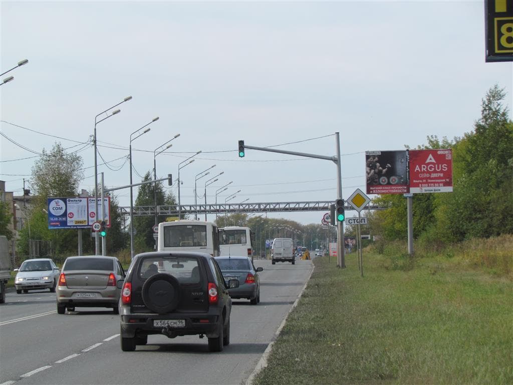 shit 3x6 Реклама 3x6 по адресу Восточное ш. (у АЗС ""Уралконтрактнефть""), выезд из Дзержинского р-на