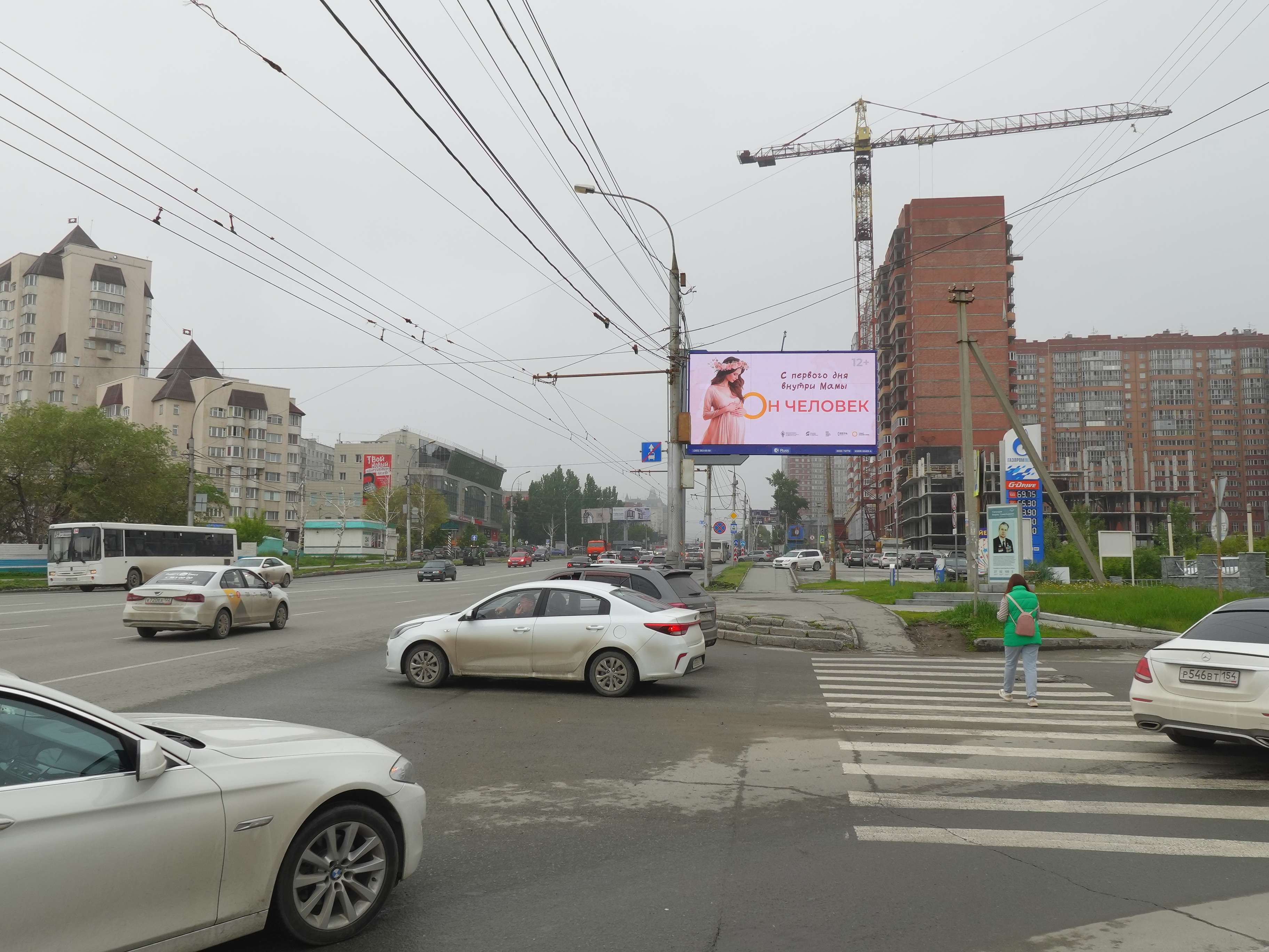 shit 3x6 Реклама 3x6 по адресу Нарымская ул. / Галущака ул. (АЗС) (Digital)