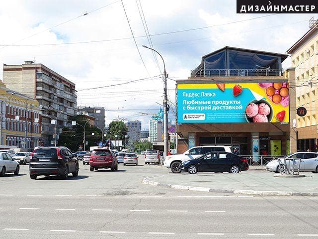 shit 3x6 Реклама big по адресу Красный пр. 65а - Гоголя (метро "Красный проспект")