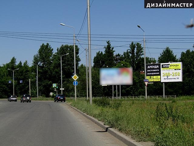 Челюскинцев ул. - Багратиона ул., сторона А Омск. Челюскинцев ул. - Багратиона ул., сторона А