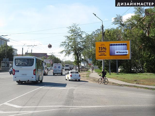 Мира пр., 4, Заозерная ул., СибАДИ, сторона А Омск. Мира пр., 4, Заозерная ул., СибАДИ, сторона А