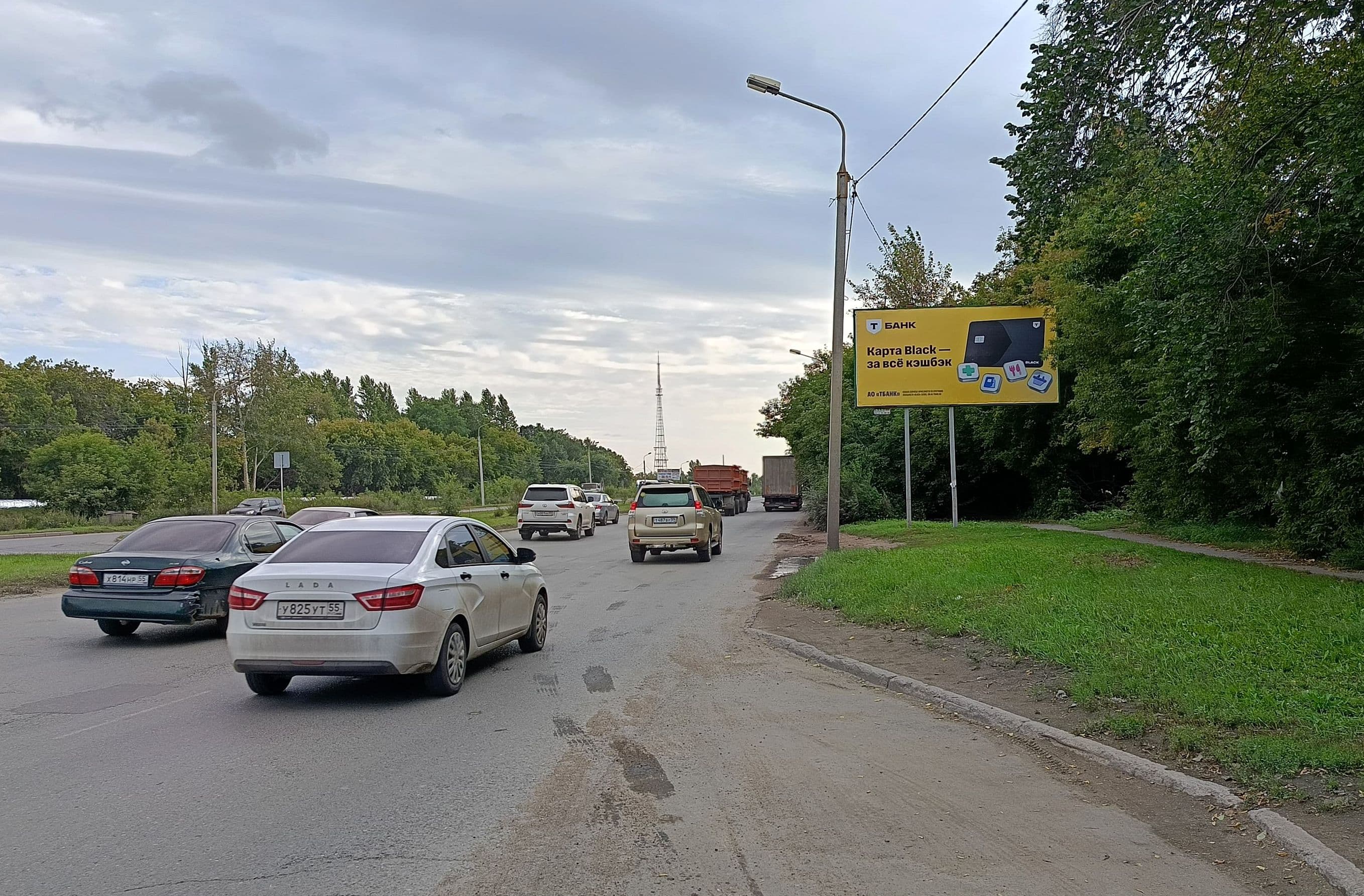 Заозерная//14-я Заозерная, 2, сторона А Омск. Заозерная//14-я Заозерная, 2, сторона А