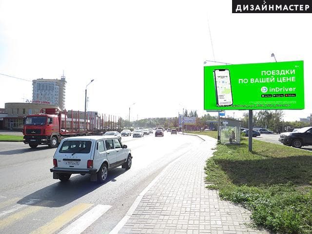 Жукова ул., 111 (напротив Аларм сервис), сторона А Омск. Жукова ул., 111 (напротив Аларм сервис), сторона А