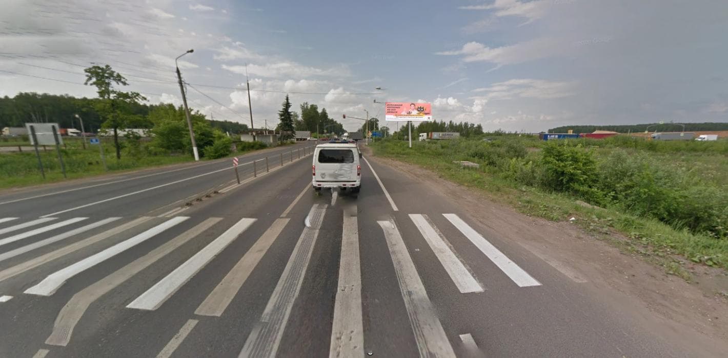 shit 3x6 Реклама 3x6 по адресу Старое Симферопольское ш., 53км+270м, слева, на пересечении с А-107 (мкр. Львовский)